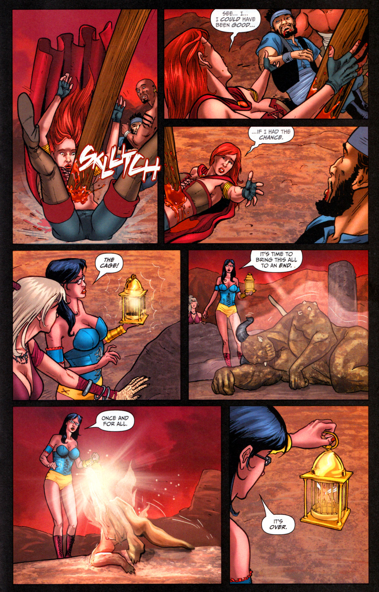 Read online Grimm Fairy Tales: The Dream Eater Saga comic -  Issue #12 - 34