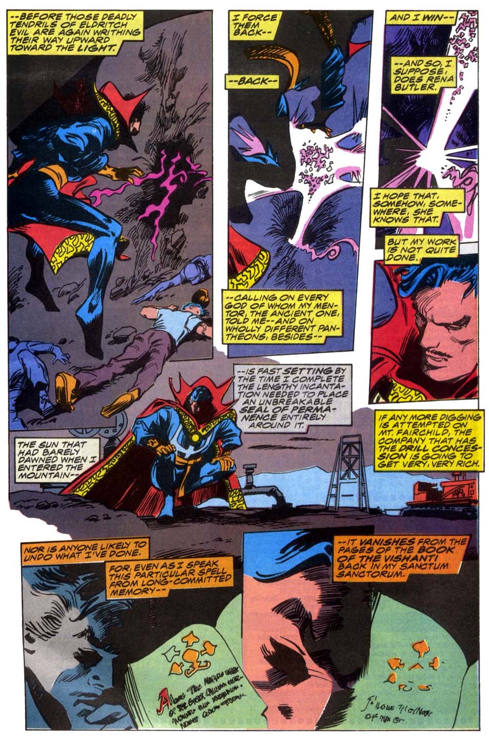 Read online Doctor Strange: Sorcerer Supreme comic -  Issue #19 - 22