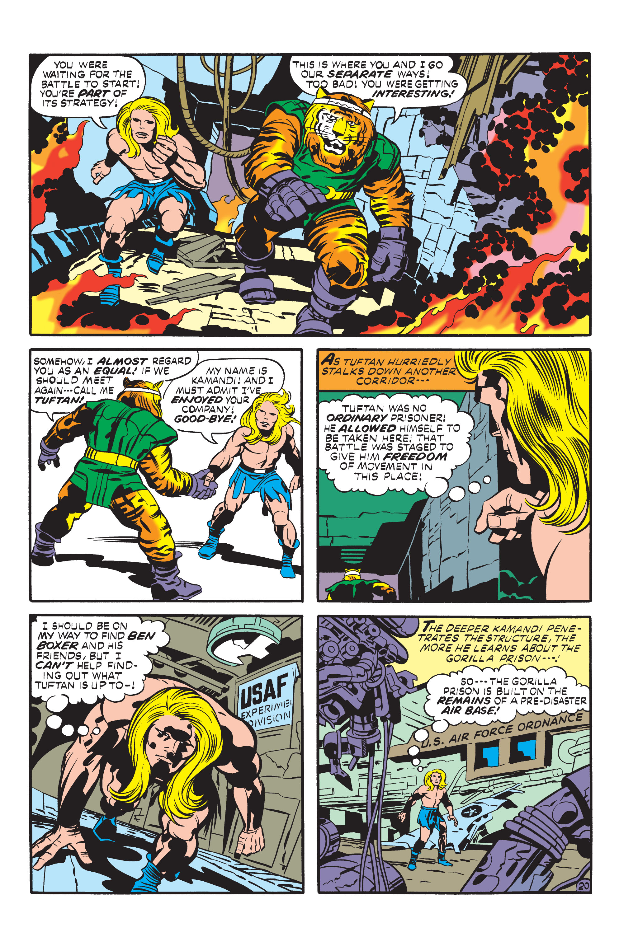 Read online Kamandi, The Last Boy On Earth comic -  Issue #4 - 20