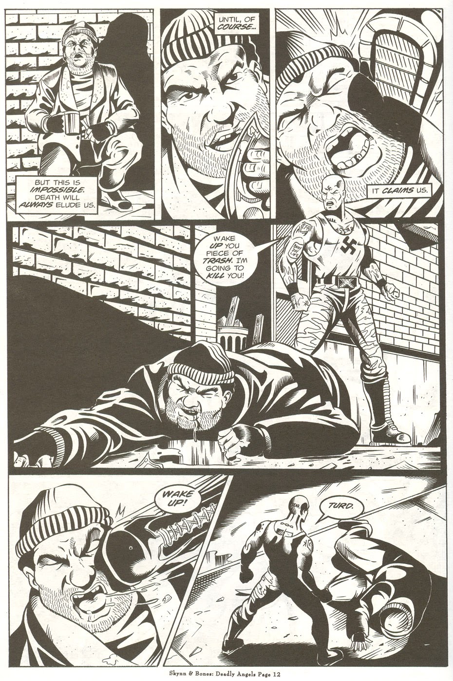 Read online Skynn & Bones: Deadly Angels comic -  Issue # Full - 14
