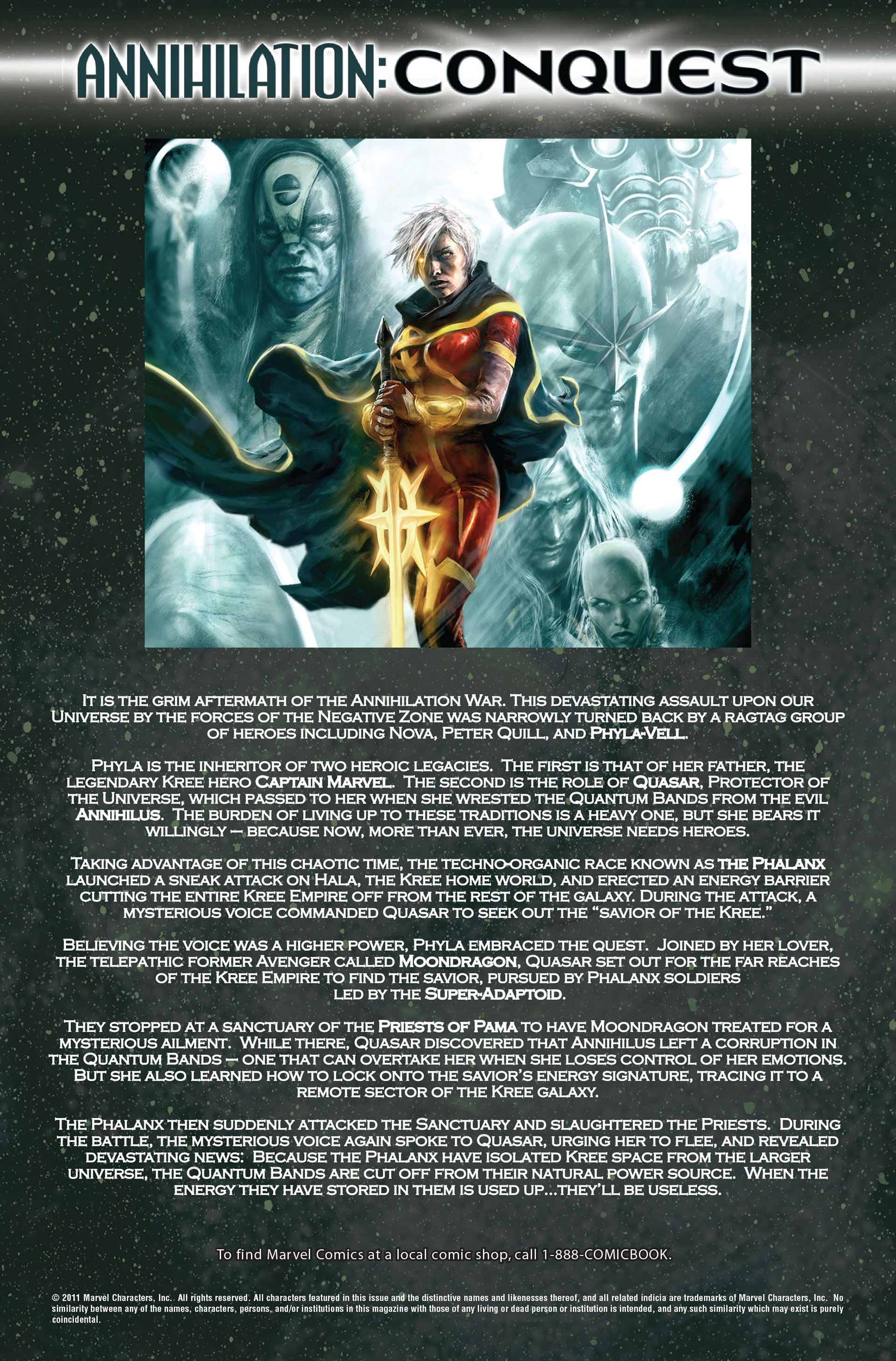Read online Annihilation: Conquest - Quasar comic -  Issue #2 - 2
