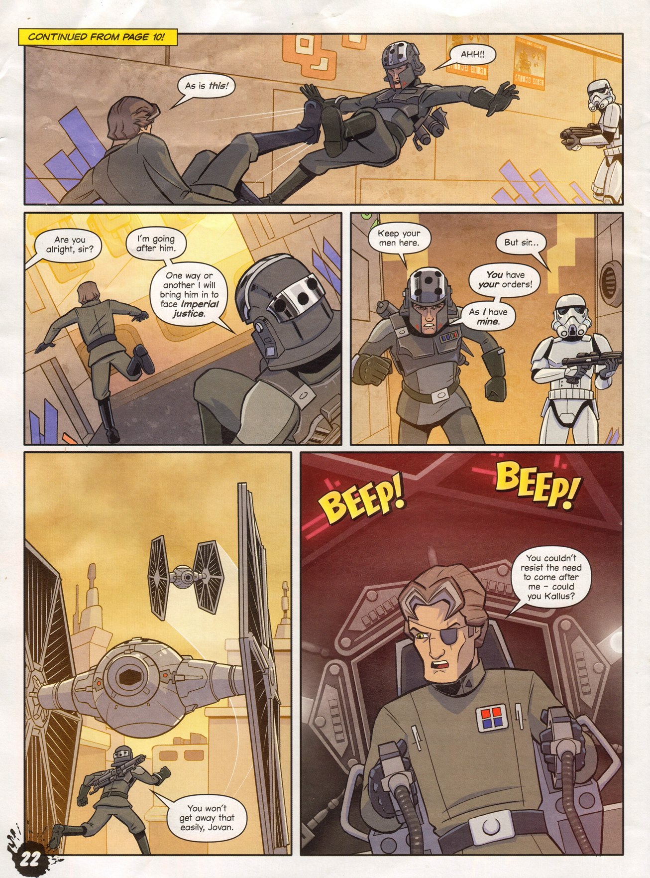 Read online Star Wars Rebels Magazine comic -  Issue #4 - 22