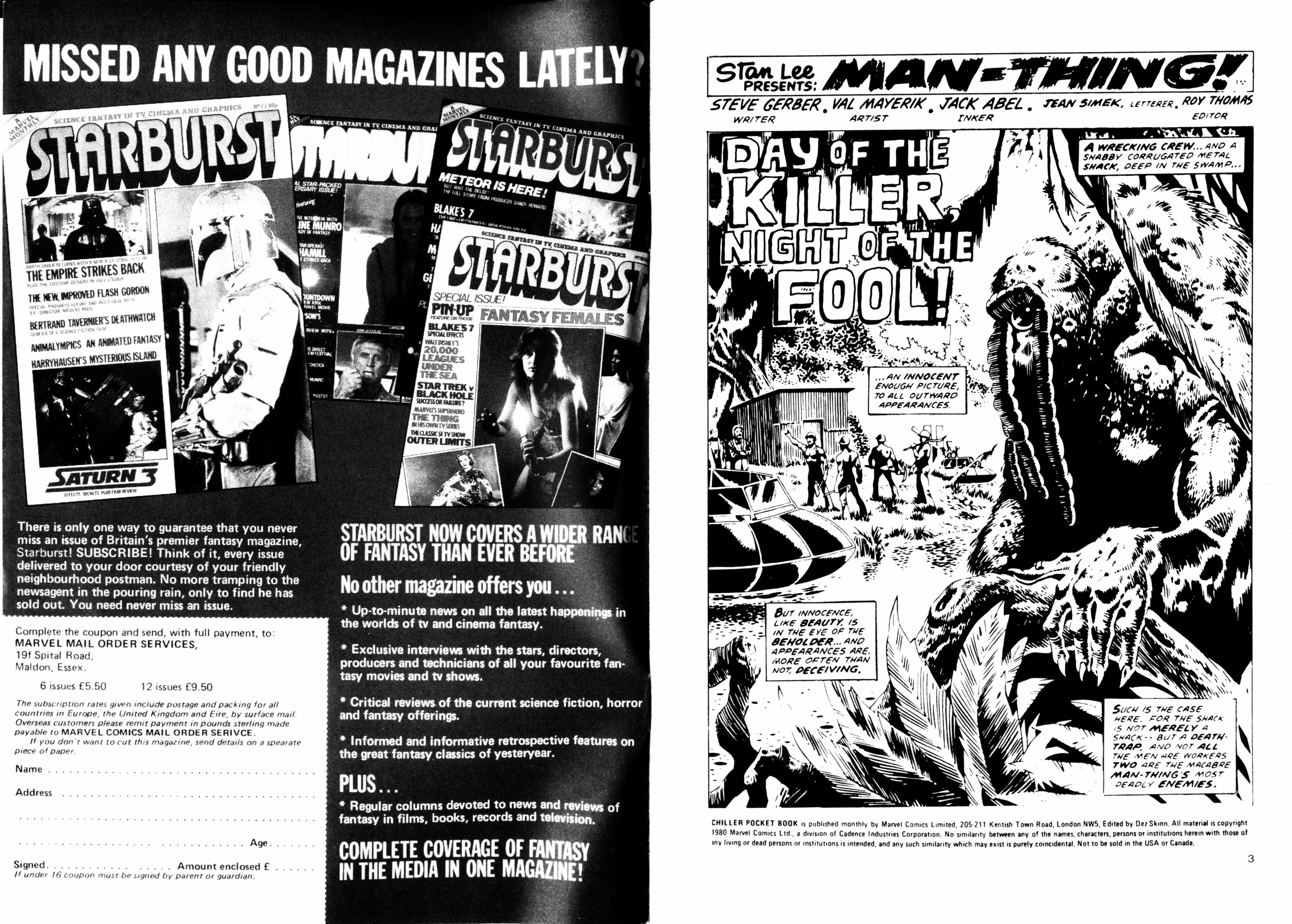 Read online Chiller Pocket Book comic -  Issue #14 - 3