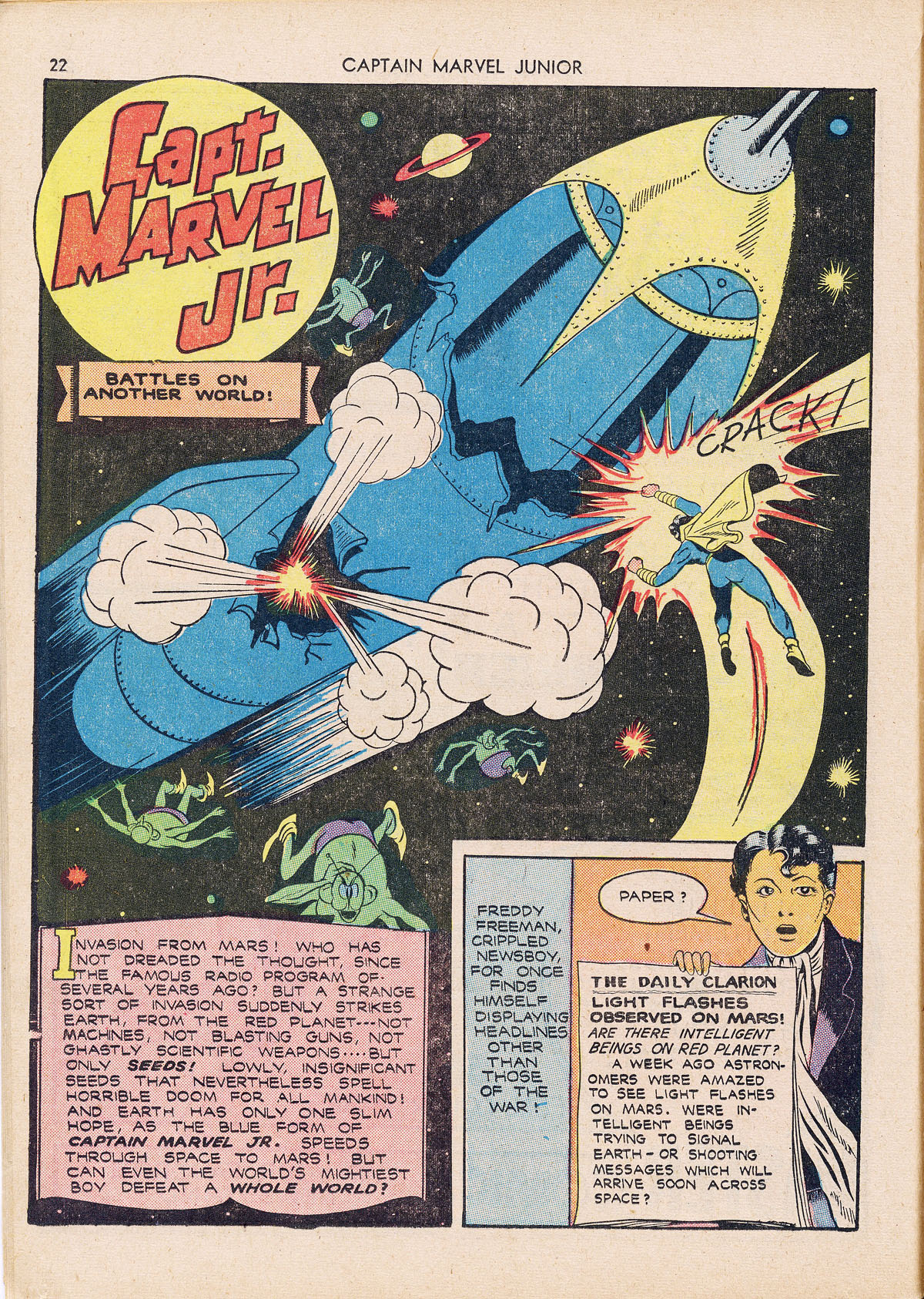 Read online Captain Marvel, Jr. comic -  Issue #6 - 21