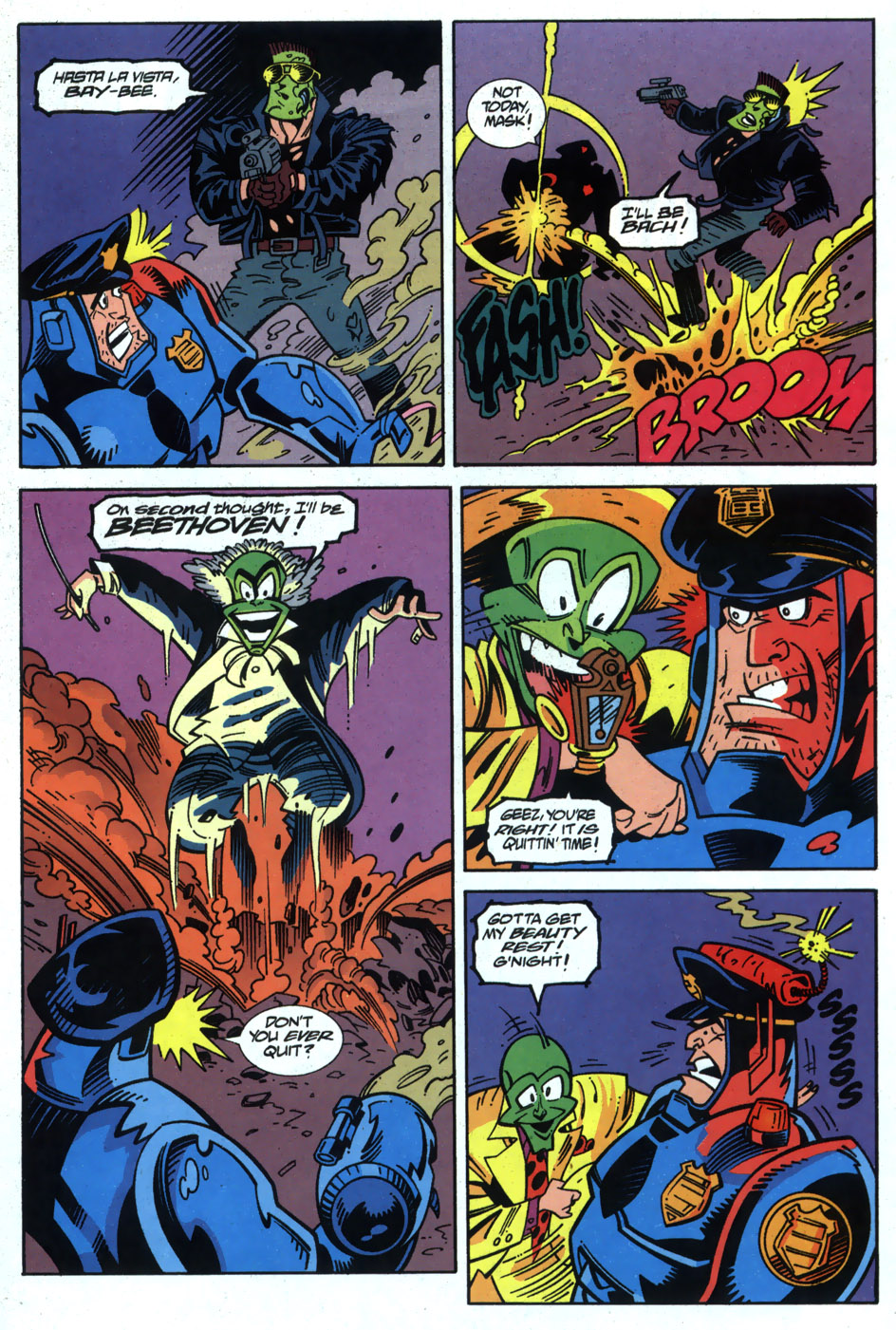 Read online Adventures Of The Mask comic -  Issue #6 - 21