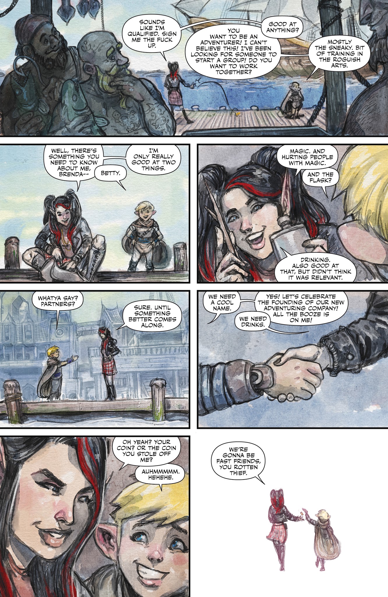 Read online Rat Queens (2017) comic -  Issue #5 - 10