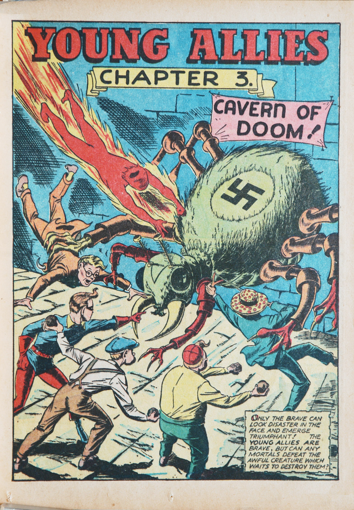 Read online Young Allies Comics comic -  Issue #2 - 23