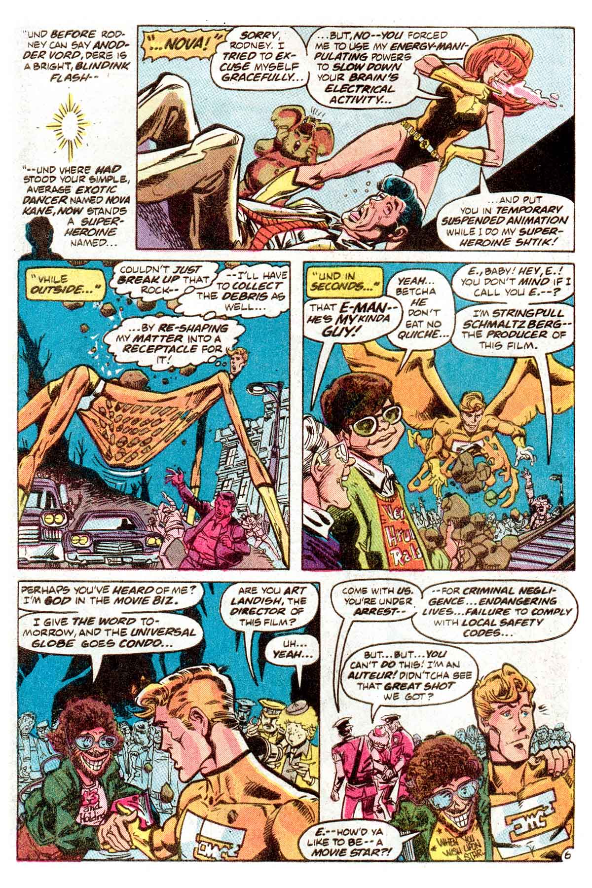Read online E-Man (1983) comic -  Issue #1 - 8