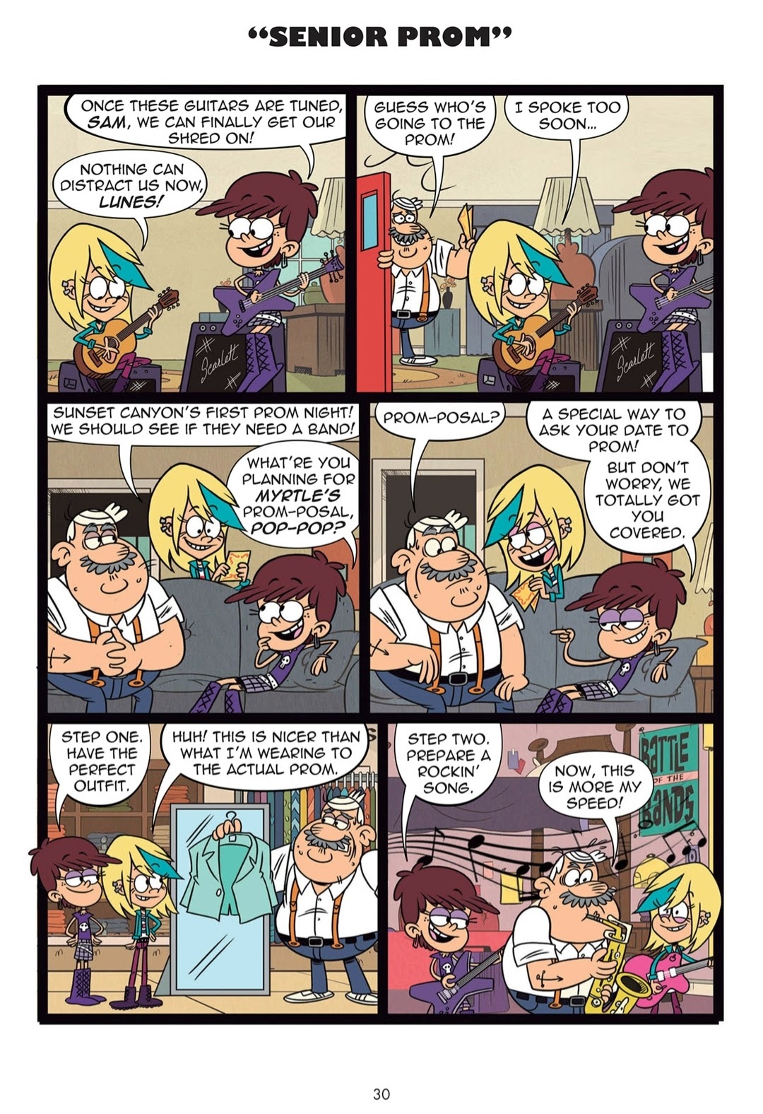 Read online The Loud House Love Out Loud Special comic -  Issue # Full - 31
