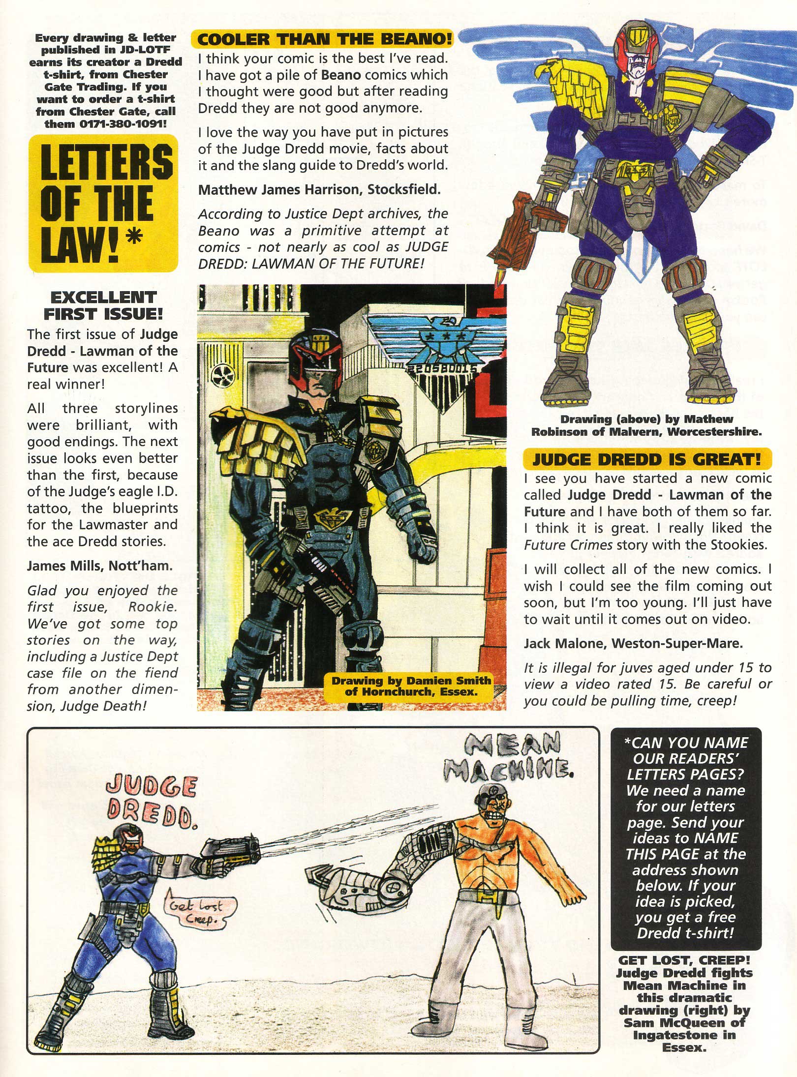 Read online Judge Dredd Lawman of the Future comic -  Issue #6 - 26