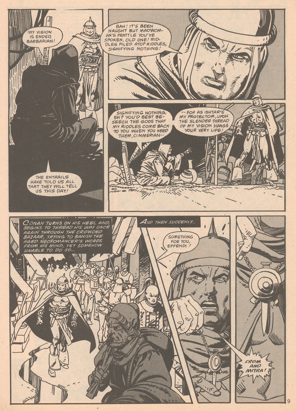 The Savage Sword Of Conan issue 65 - Page 9