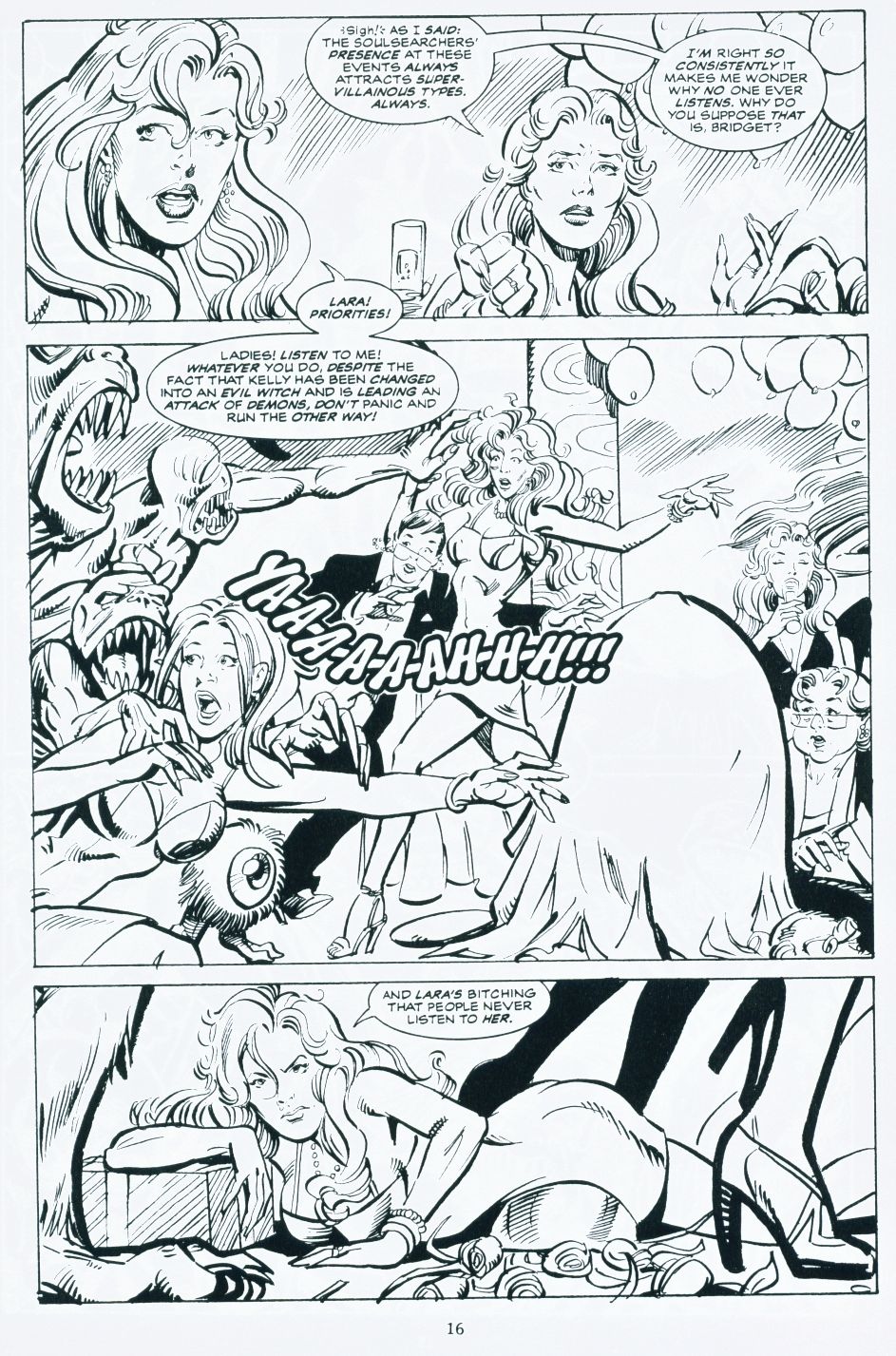 Read online Soulsearchers and Company comic -  Issue #58 - 17
