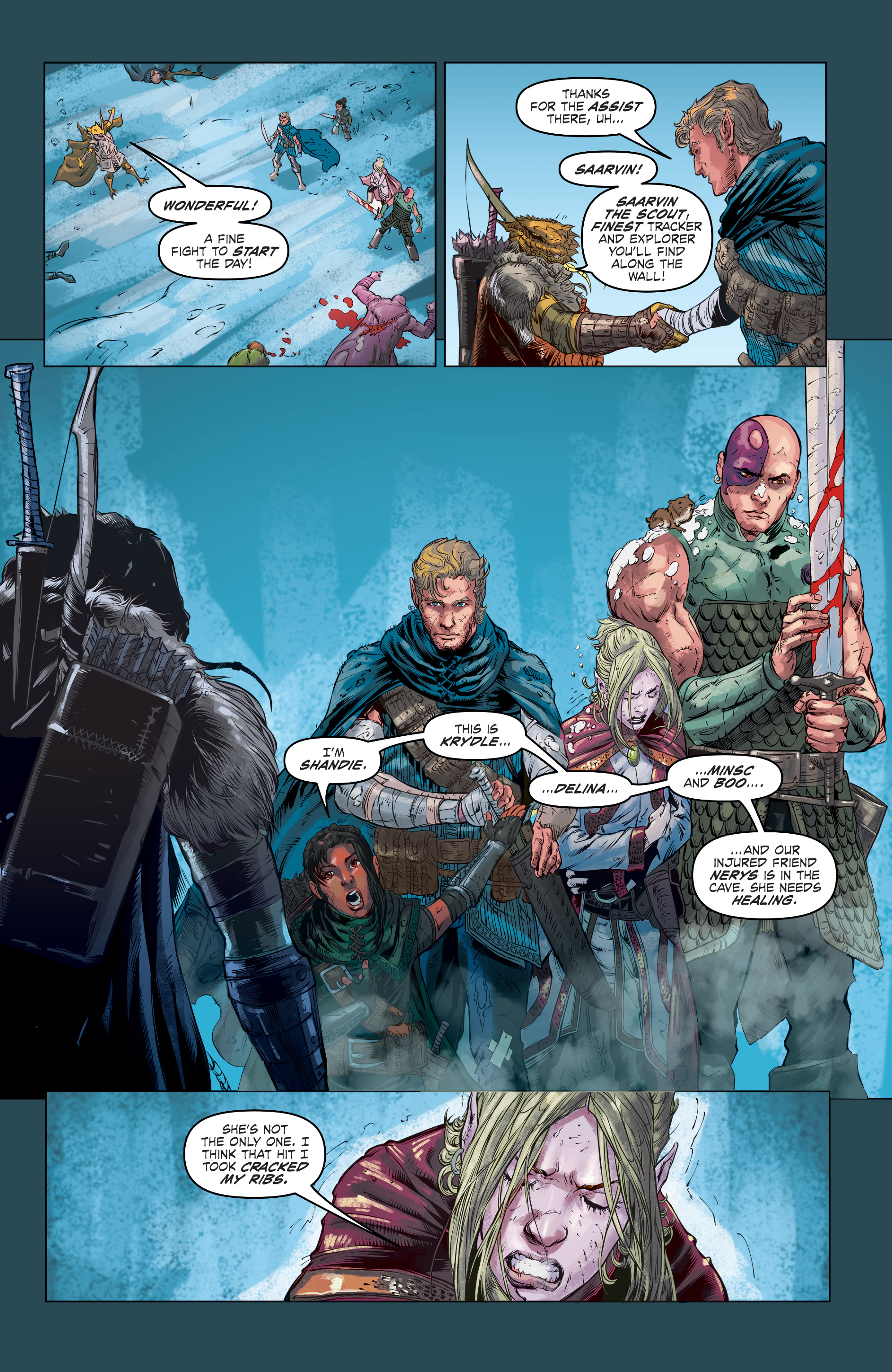 Read online Dungeons And Dragons: Baldur’s Gate 100-Pager comic -  Issue # TPB - 69
