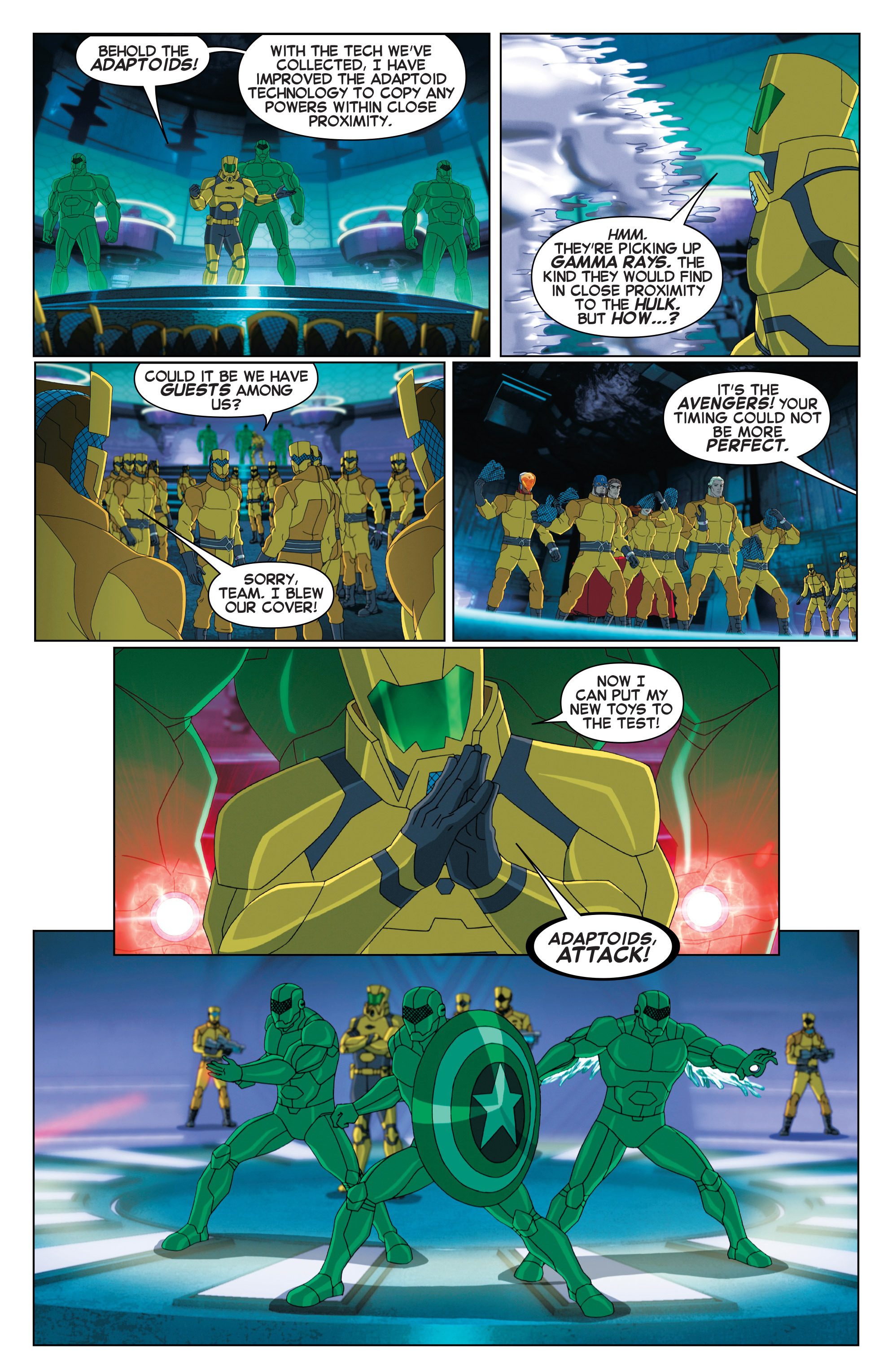 Read online Marvel Universe Avengers: Ultron Revolution comic -  Issue #1 - 9