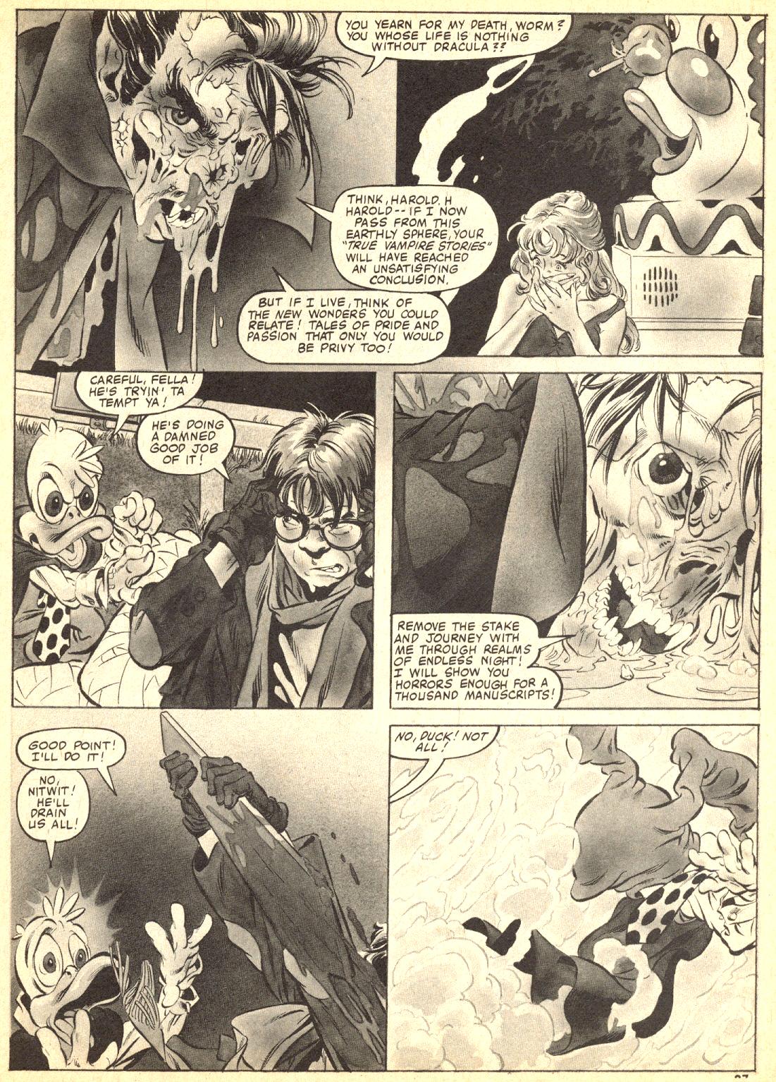 Read online Howard the Duck (1979) comic -  Issue #5 - 25