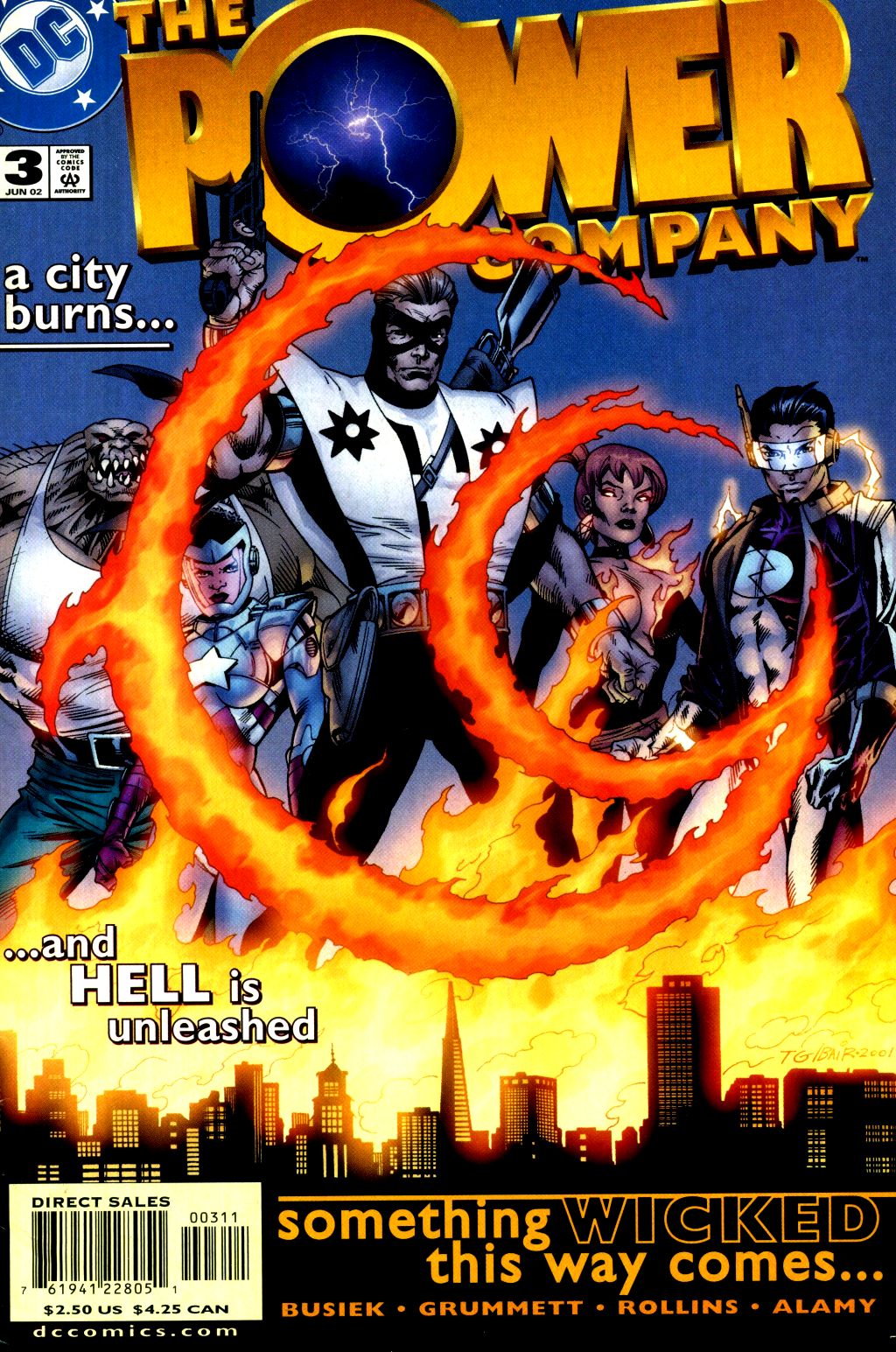 Read online The Power Company comic -  Issue #3 - 1
