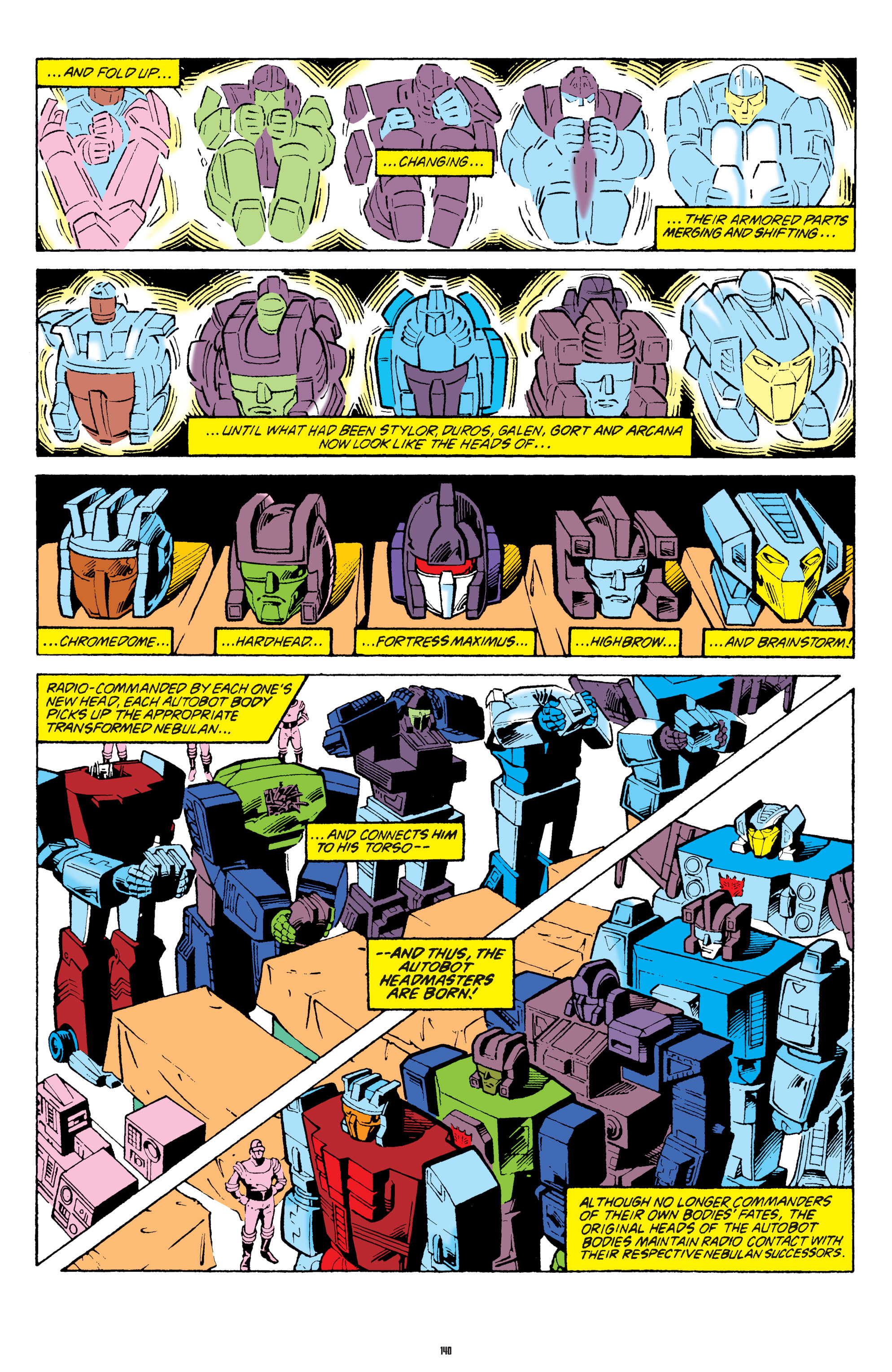 Read online The Transformers Classics comic -  Issue # TPB 7 - 139