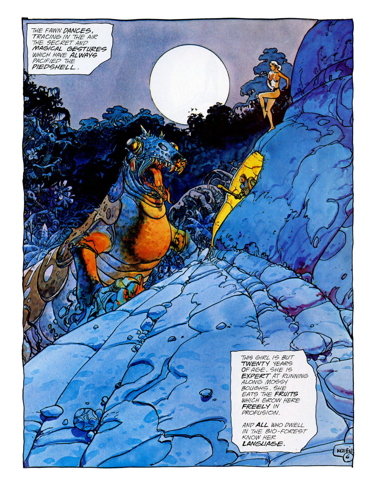 Read online Heavy Metal Presents Is Man Good? comic -  Issue # Full - 53