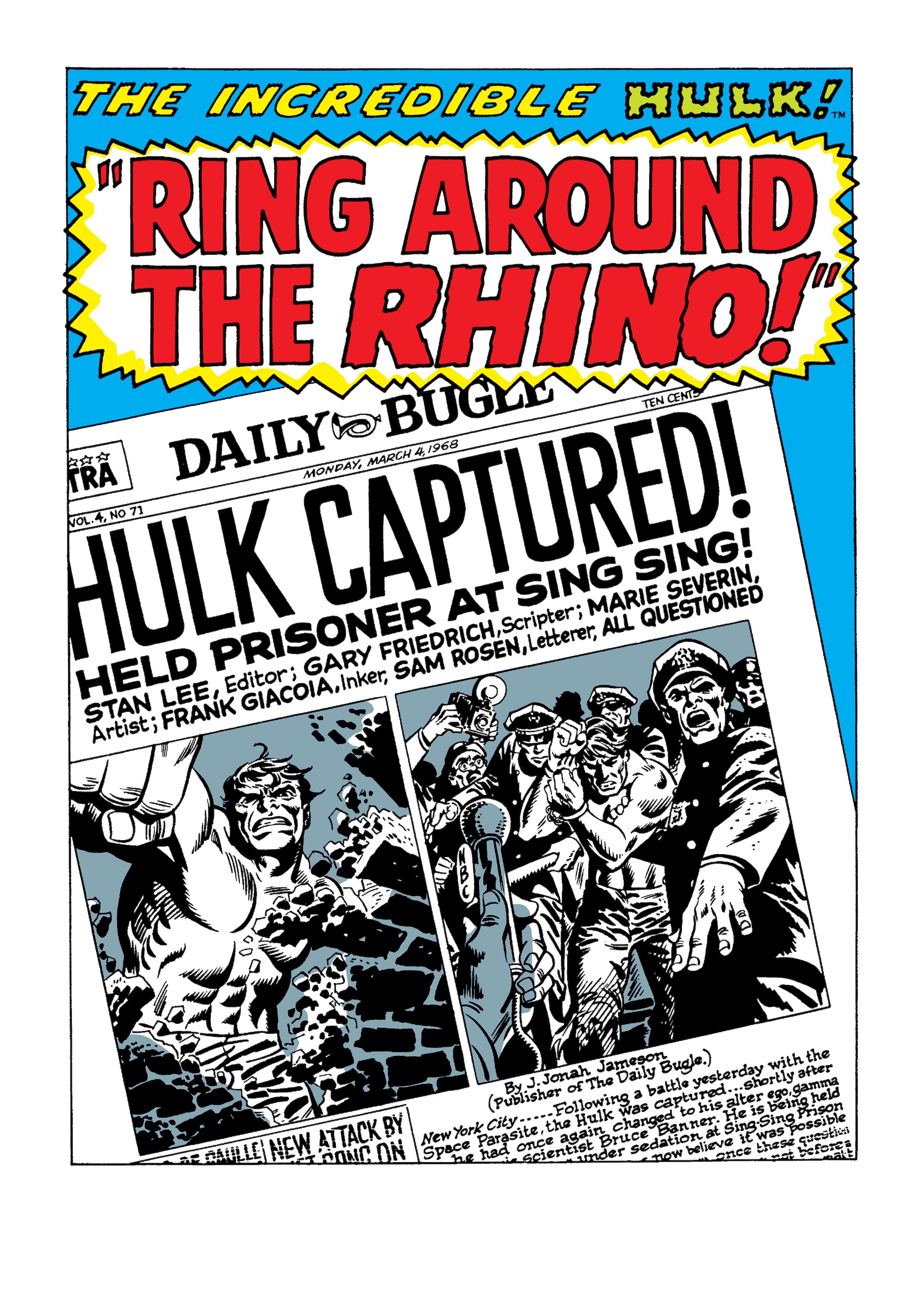 Read online Marvel Masterworks: The Incredible Hulk comic -  Issue # TPB 4 (Part 1) - 29