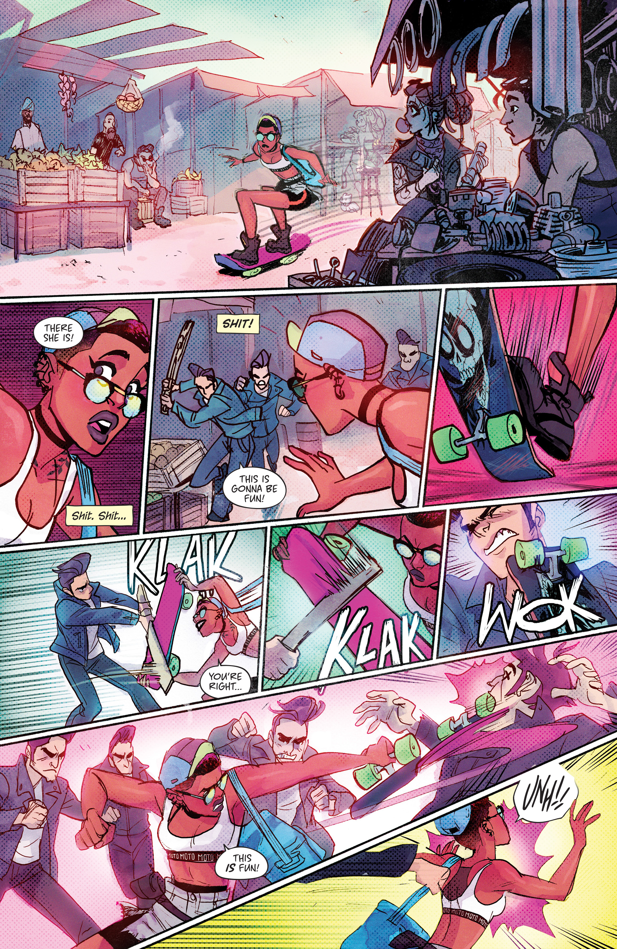 Read online Motor Crush comic -  Issue #4 - 20