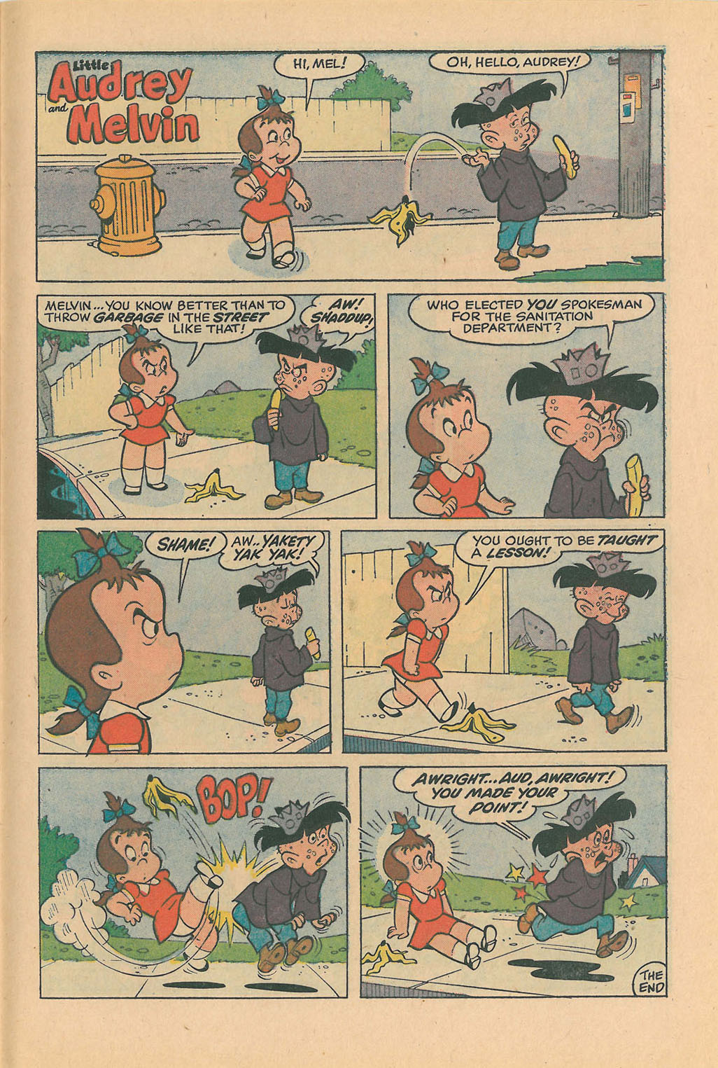 Read online Little Audrey And Melvin comic -  Issue #56 - 27