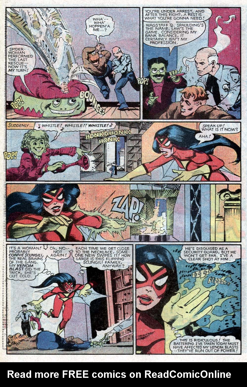 Read online Spider-Woman (1978) comic -  Issue #45 - 19