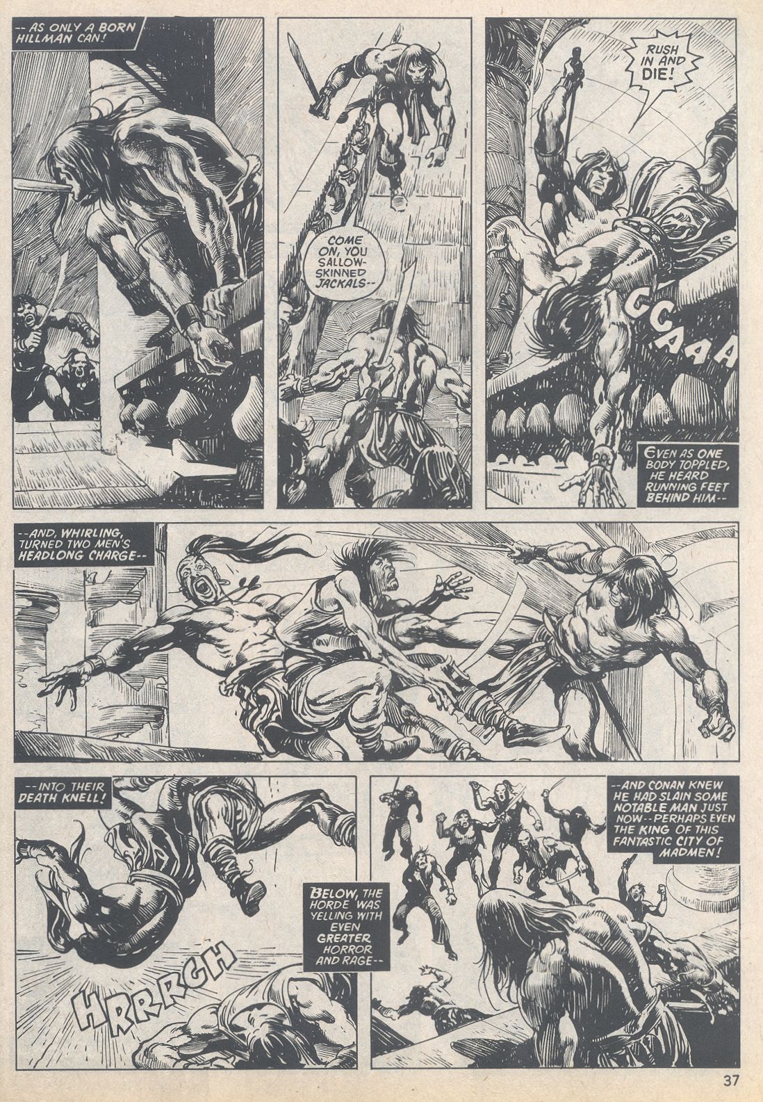 Read online The Savage Sword Of Conan comic -  Issue #20 - 37