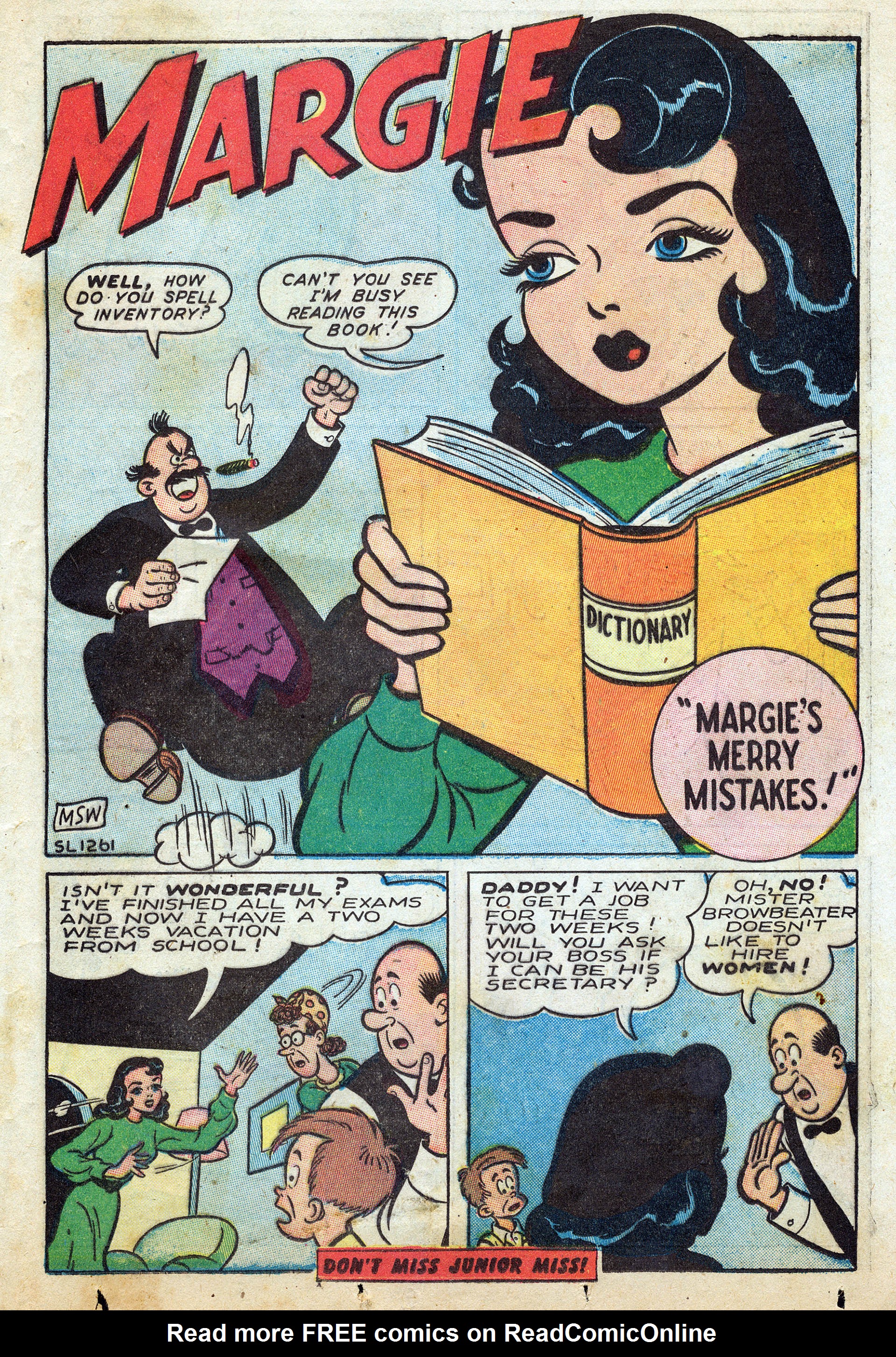 Read online Georgie Comics (1945) comic -  Issue #10 - 35