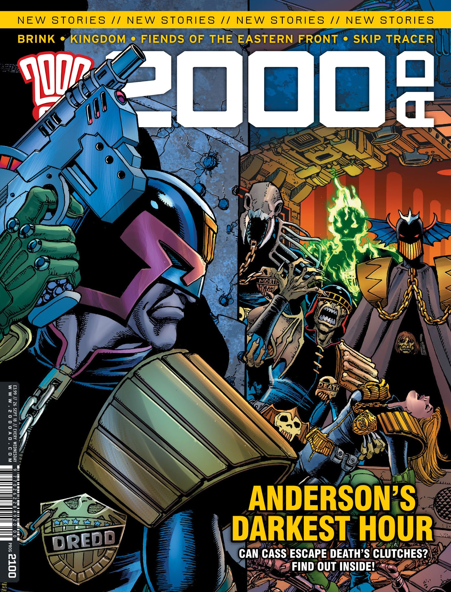 Read online 2000 AD comic -  Issue #2100 - 1
