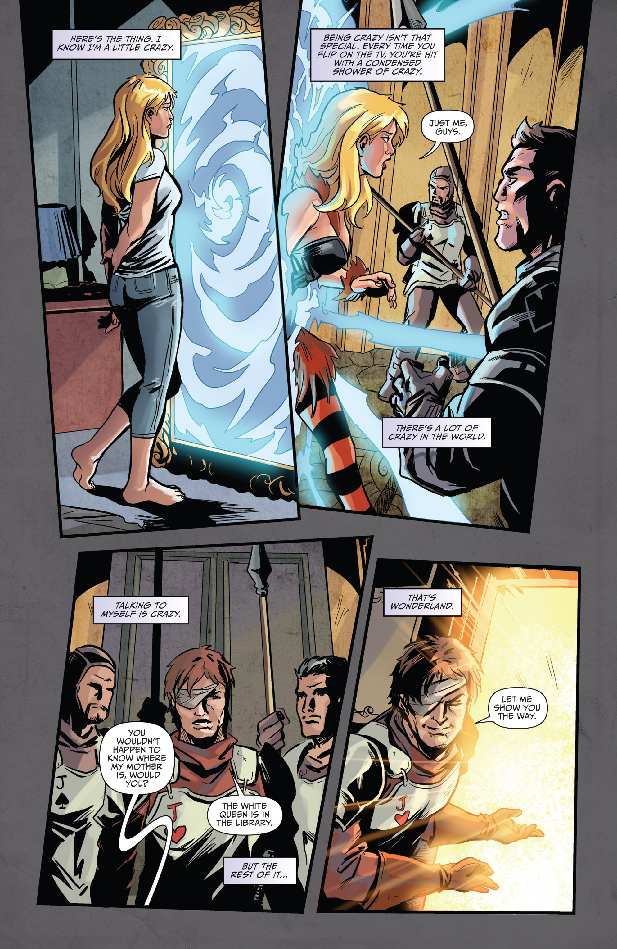 Read online Grimm Fairy Tales presents Wonderland comic -  Issue #31 - 12