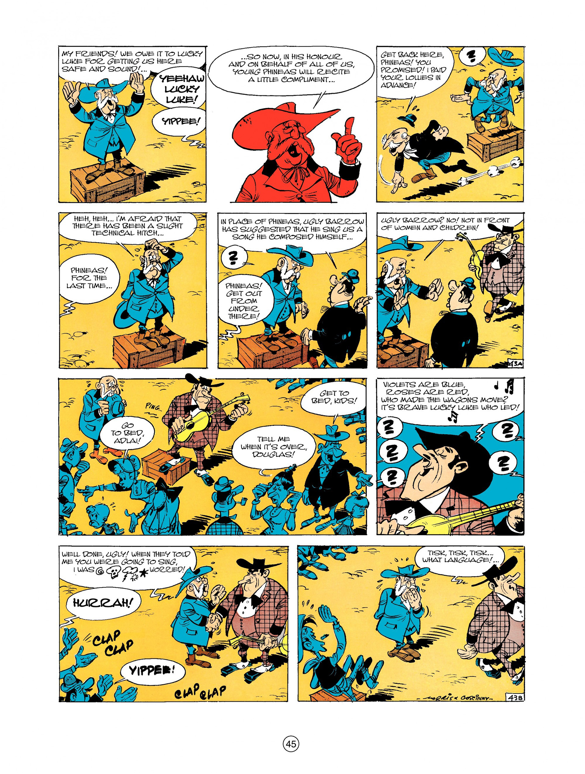 Read online A Lucky Luke Adventure comic -  Issue #9 - 45