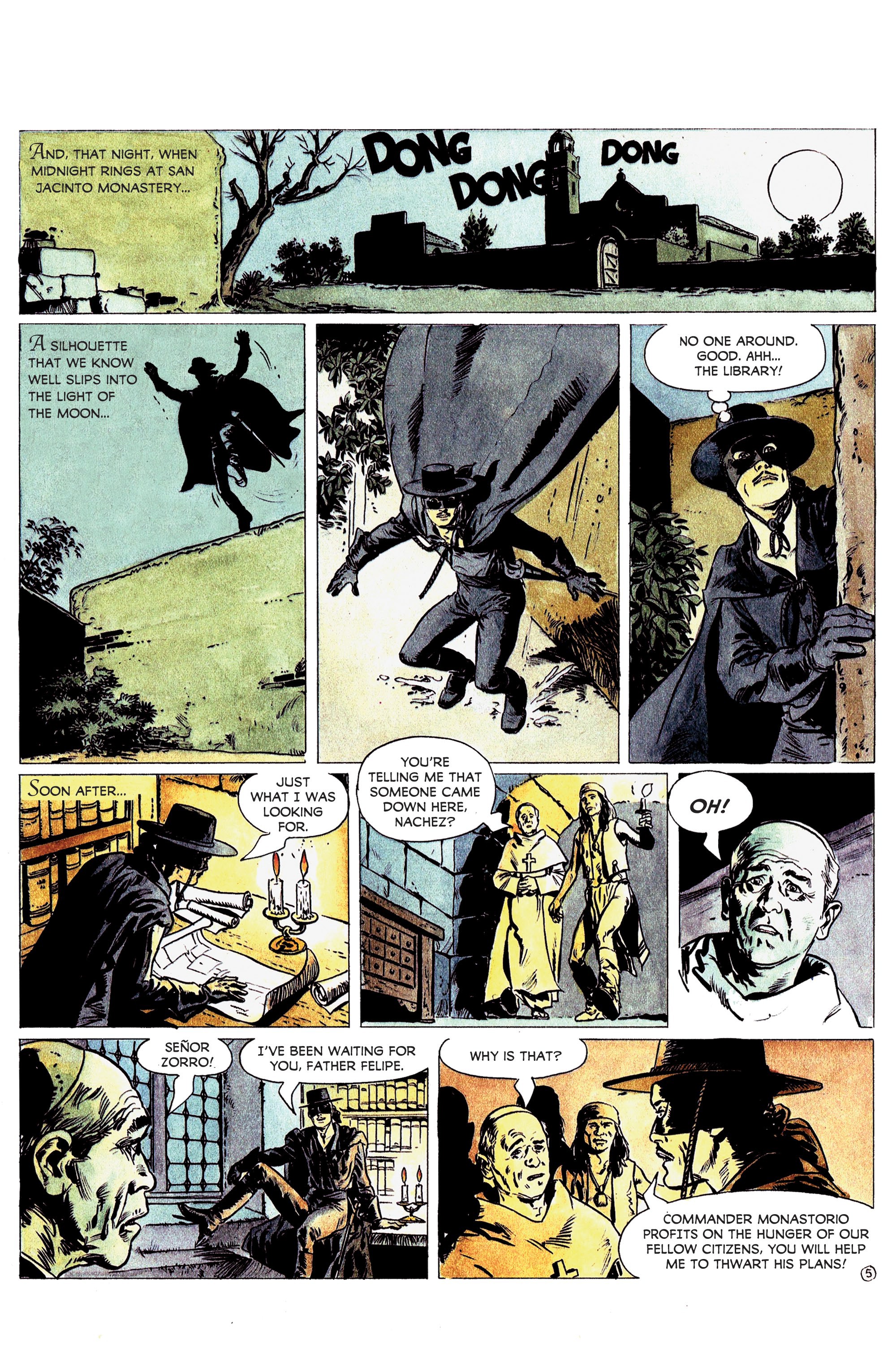 Read online Zorro: Legendary Adventures comic -  Issue #4 - 7