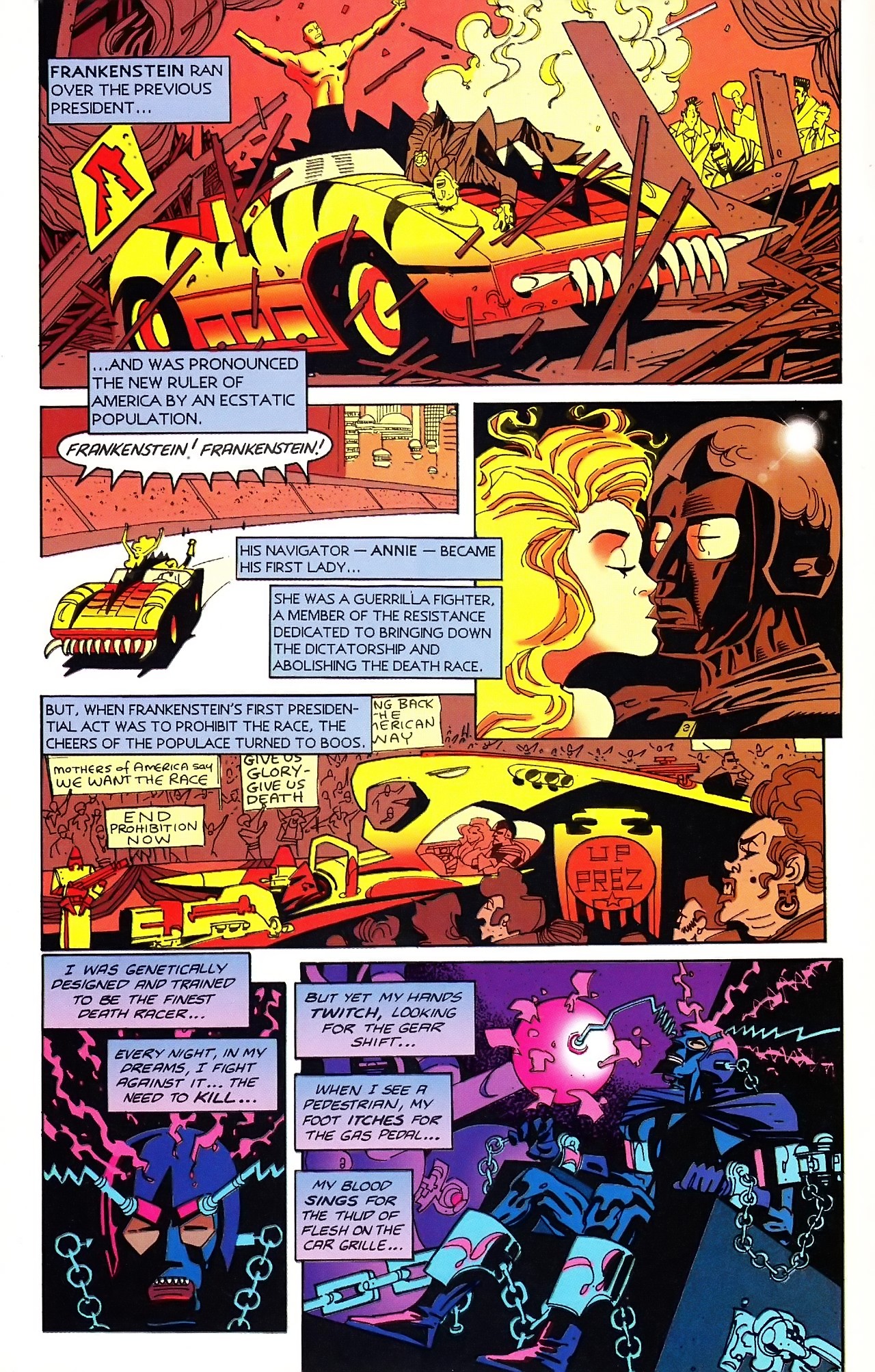 Read online Death Race 2020 comic -  Issue #1 - 4