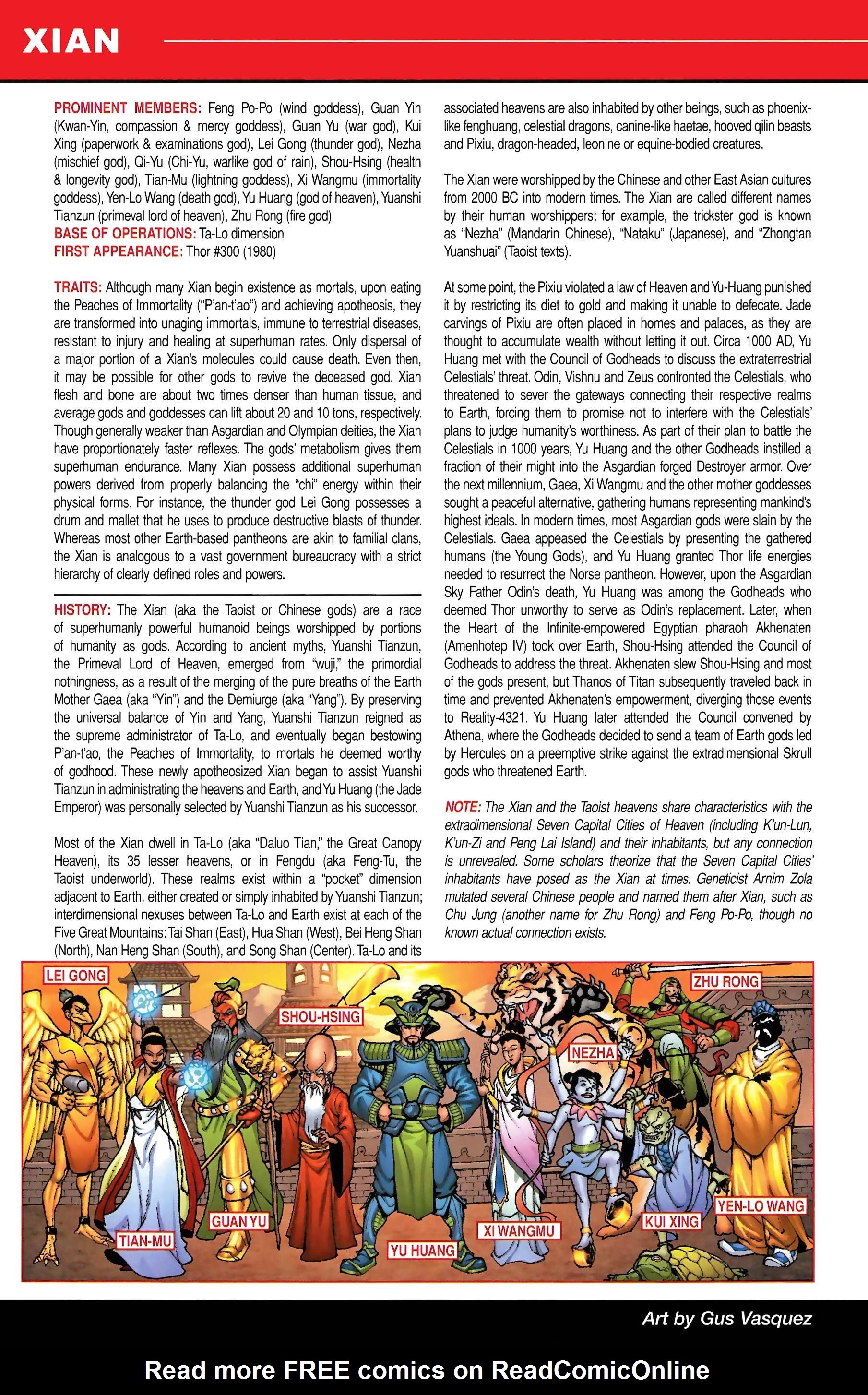 Read online Official Handbook of the Marvel Universe A to Z comic -  Issue # TPB 13 (Part 2) - 114