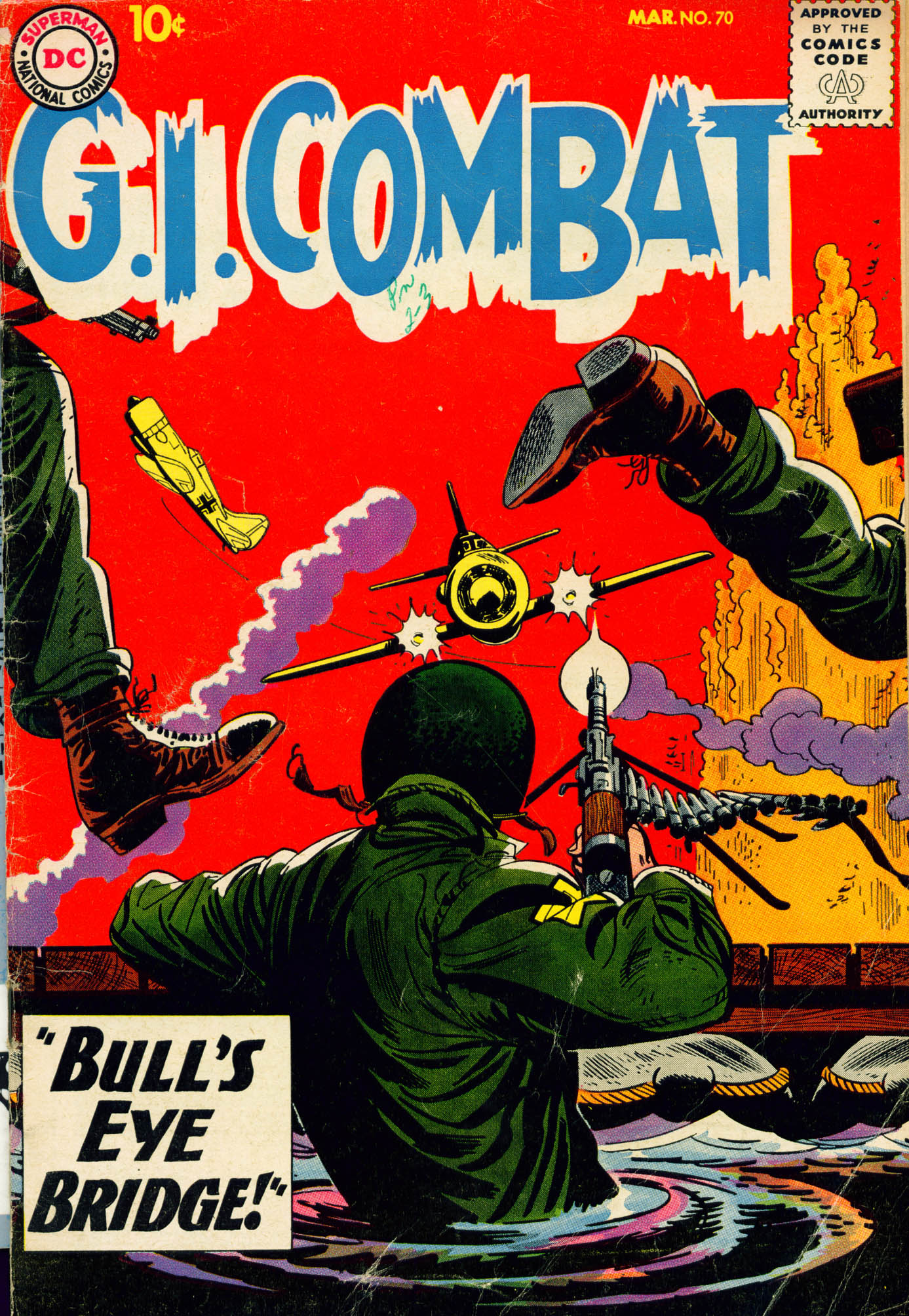 Read online G.I. Combat (1952) comic -  Issue #70 - 1