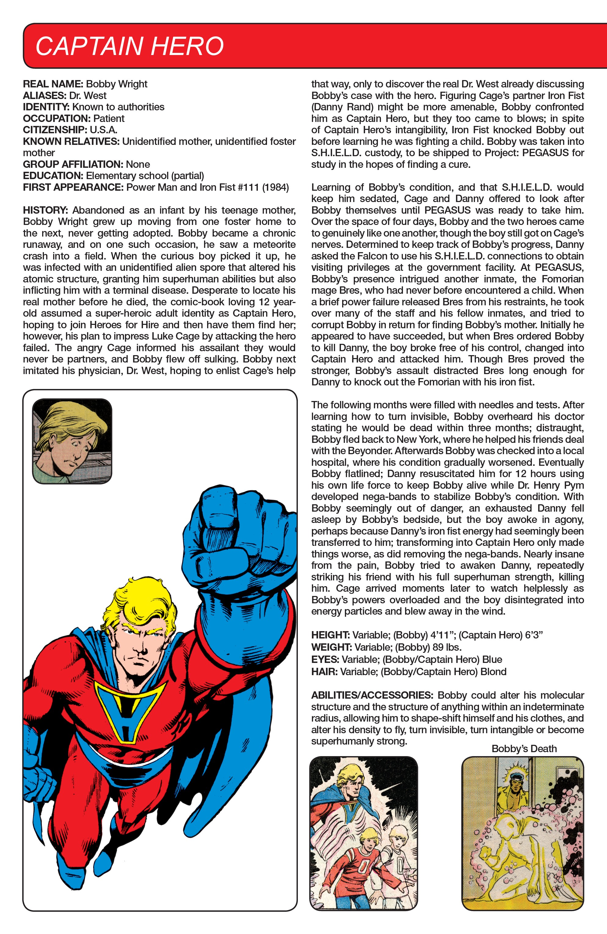 Read online Marvel Legacy:  The 1980's Handbook comic -  Issue # Full - 8