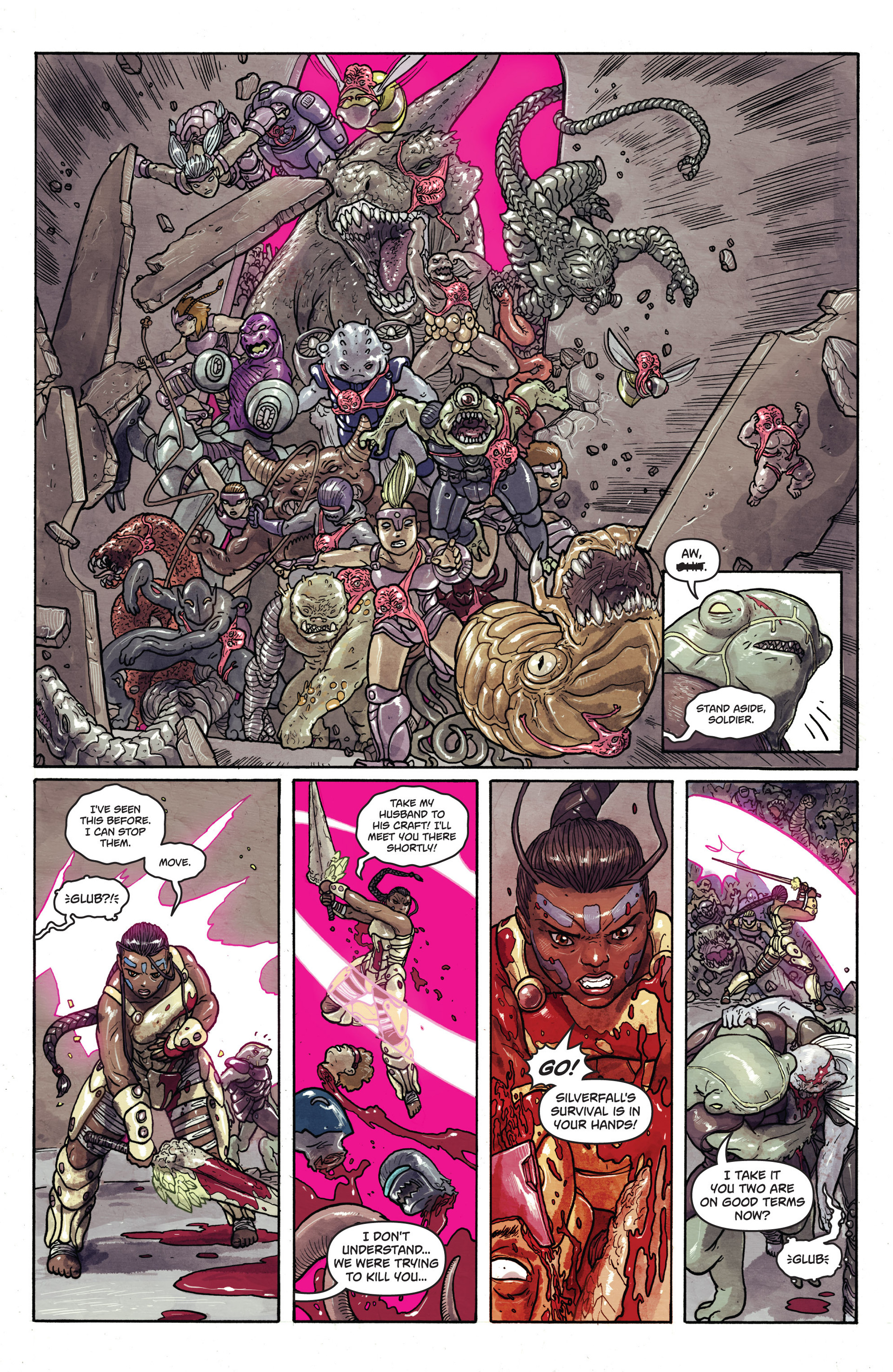 Read online Glory comic -  Issue #31 - 18