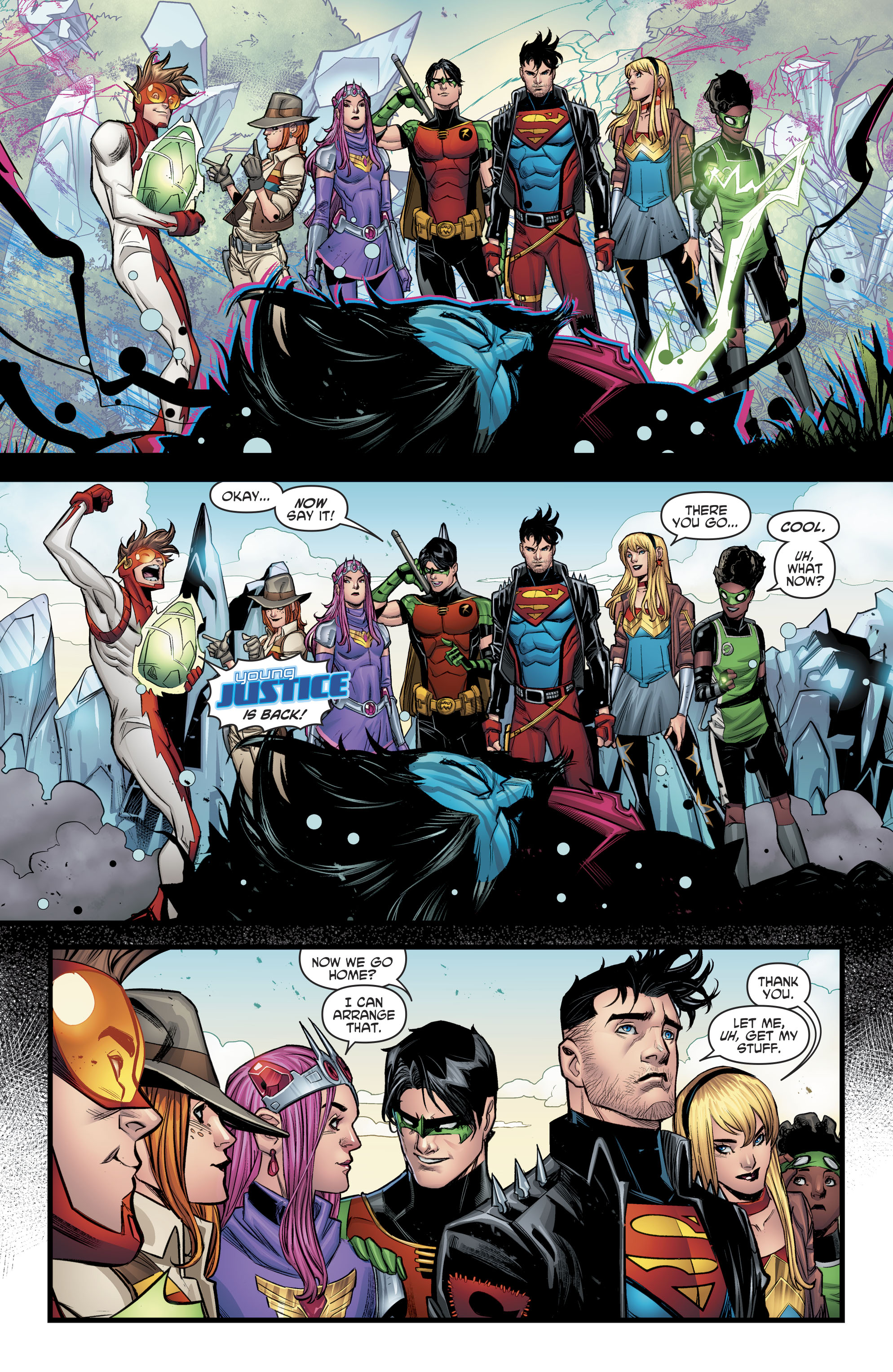 Read online Young Justice (2019) comic -  Issue #6 - 19