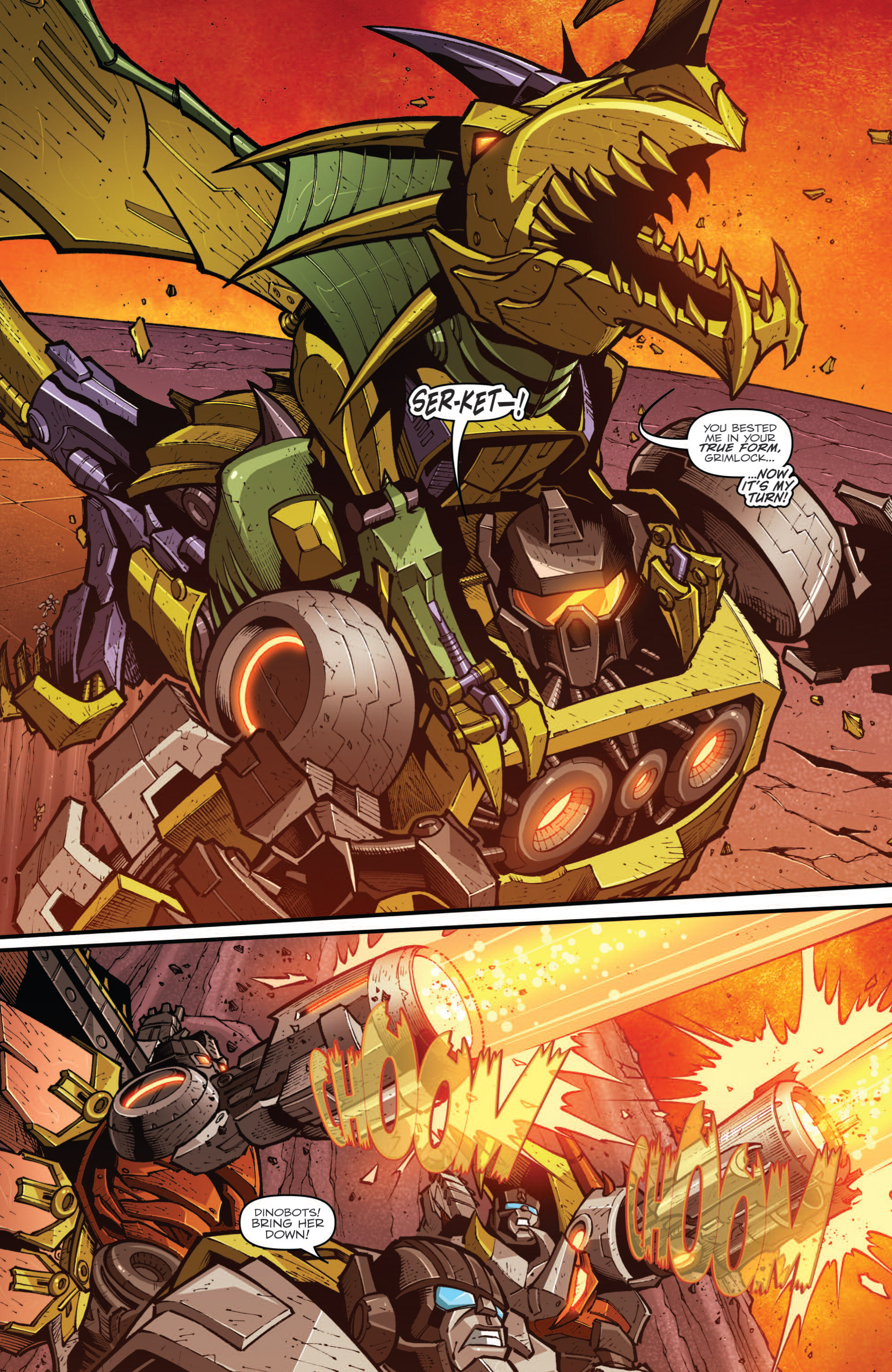 Read online The Transformers Prime: Rage of the Dinobots comic -  Issue #3 - 19