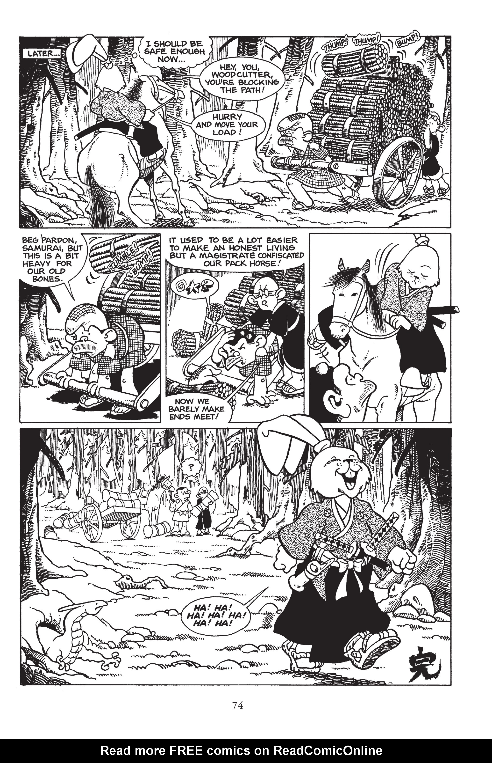 Read online Usagi Yojimbo (1987) comic -  Issue # _TPB 1 - 75