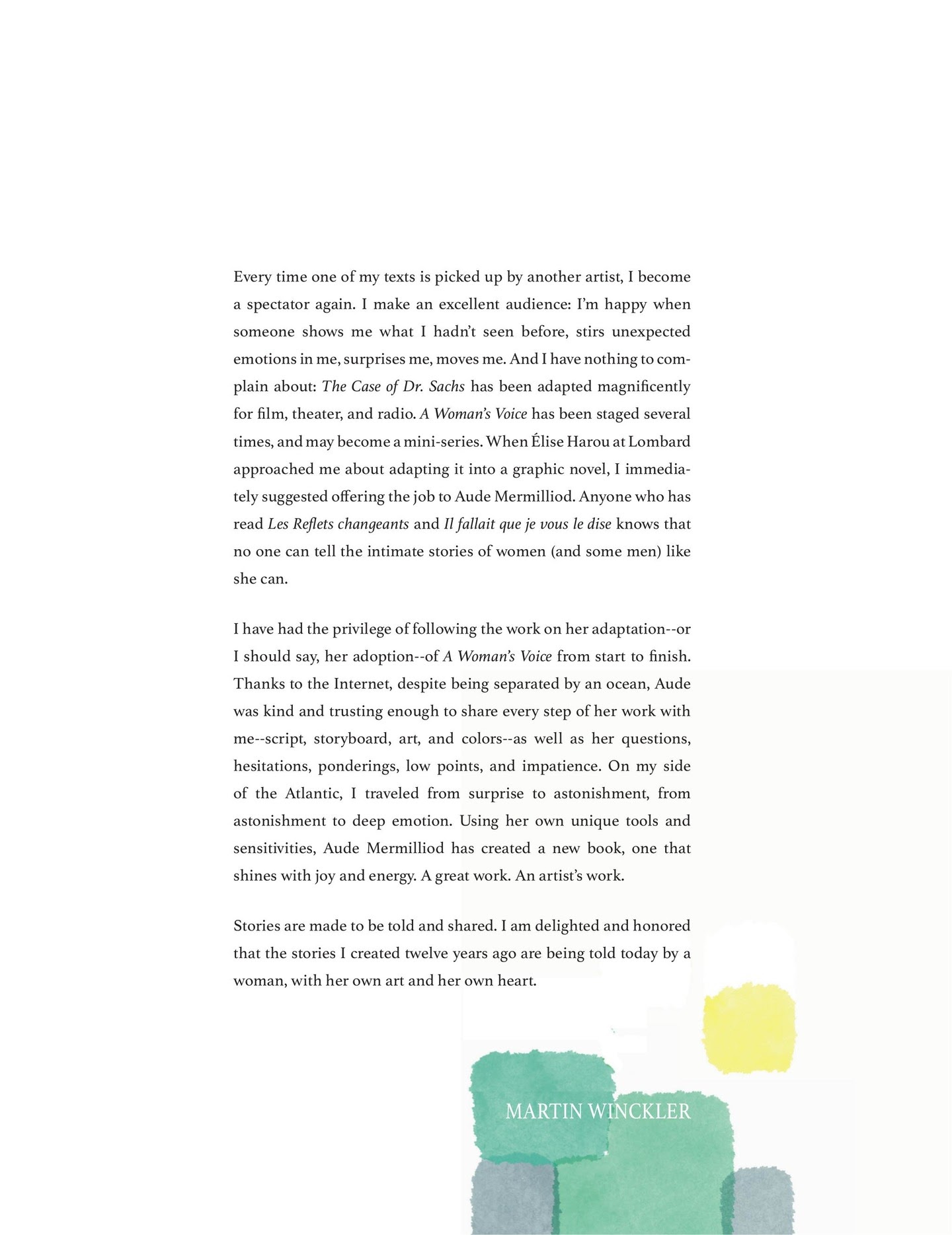 Read online A Woman's Voice comic -  Issue # TPB (Part 3) - 36