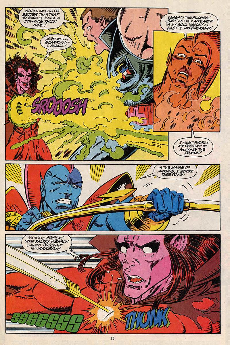 Read online Guardians of the Galaxy (1990) comic -  Issue #50 - 19