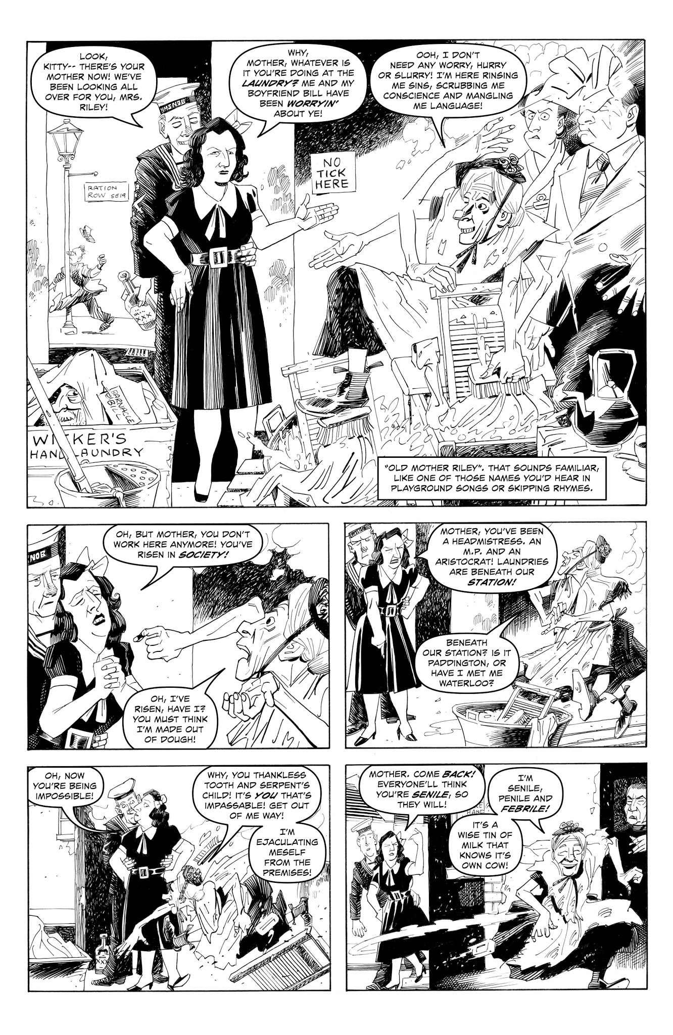 Read online Alan Moore's Cinema Purgatorio comic -  Issue #13 - 6