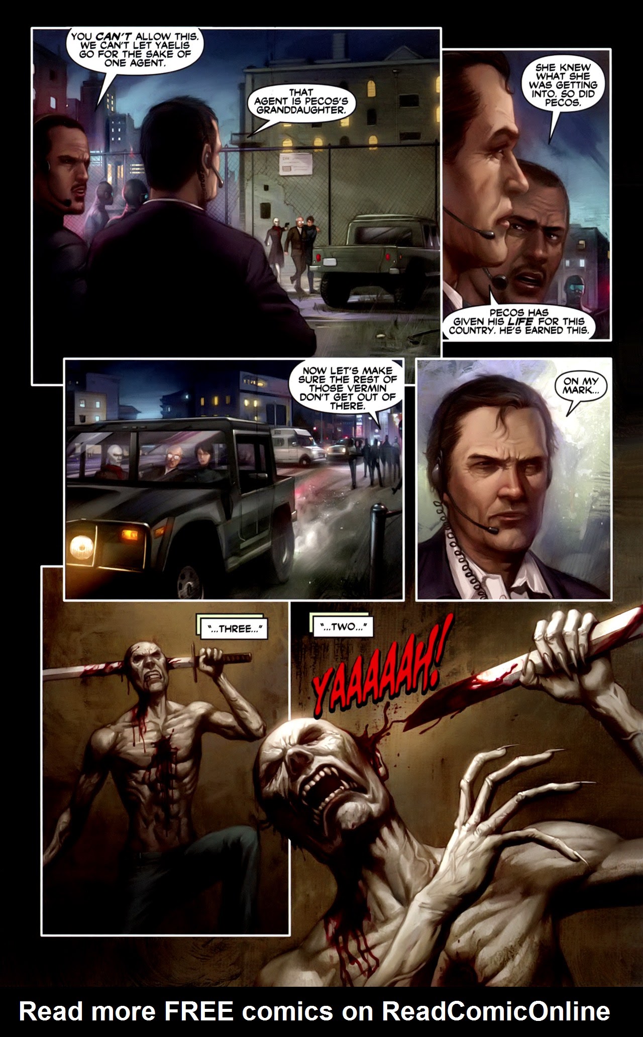 Read online FVZA: Federal Vampire and Zombie Agency comic -  Issue #3 - 37