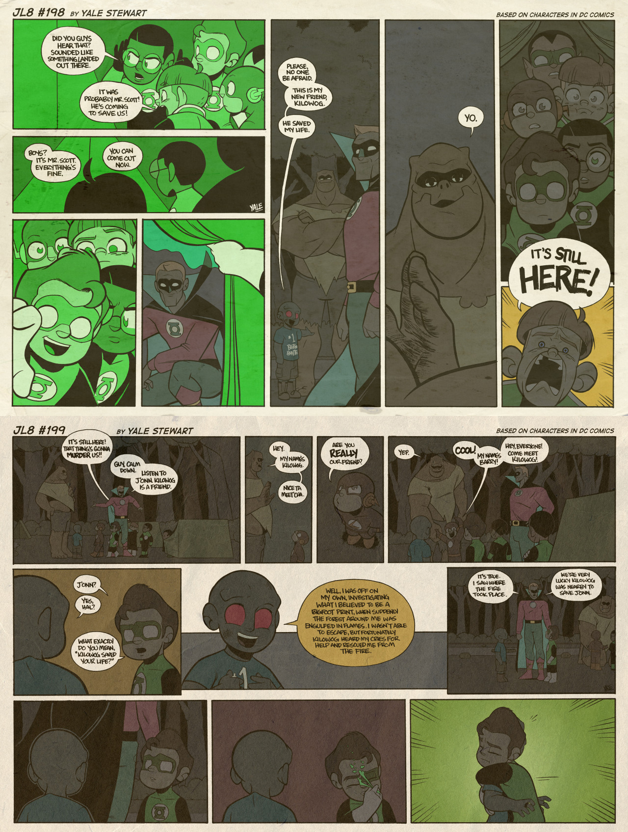 Read online JL8 – The Complete Collection comic -  Issue # TPB (Part 2) - 23