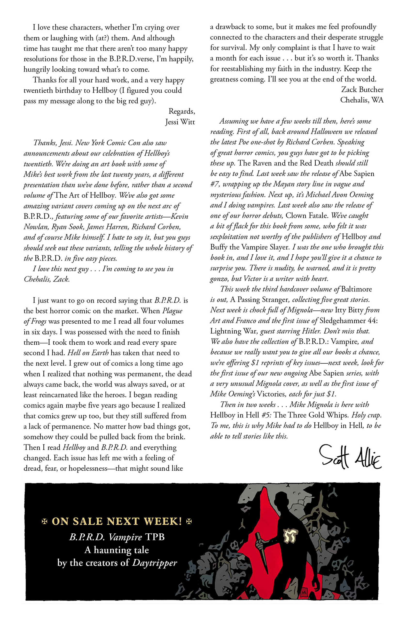 Read online B.P.R.D. Hell on Earth comic -  Issue #113 - 26