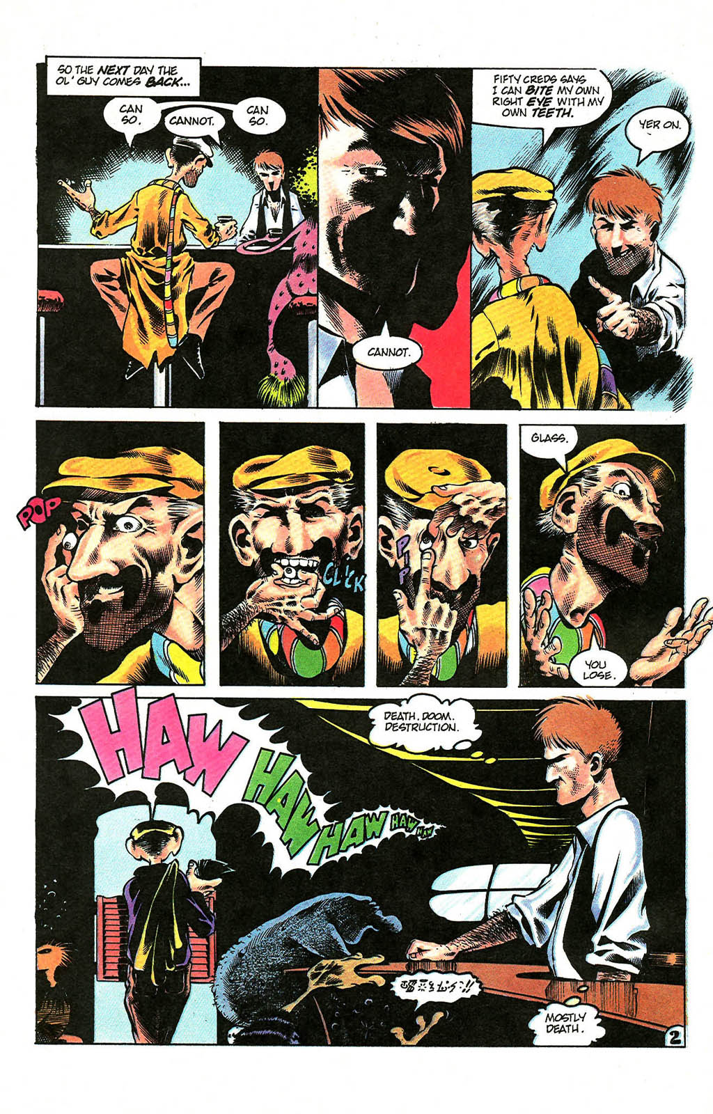 Read online Grimjack comic -  Issue #43 - 28