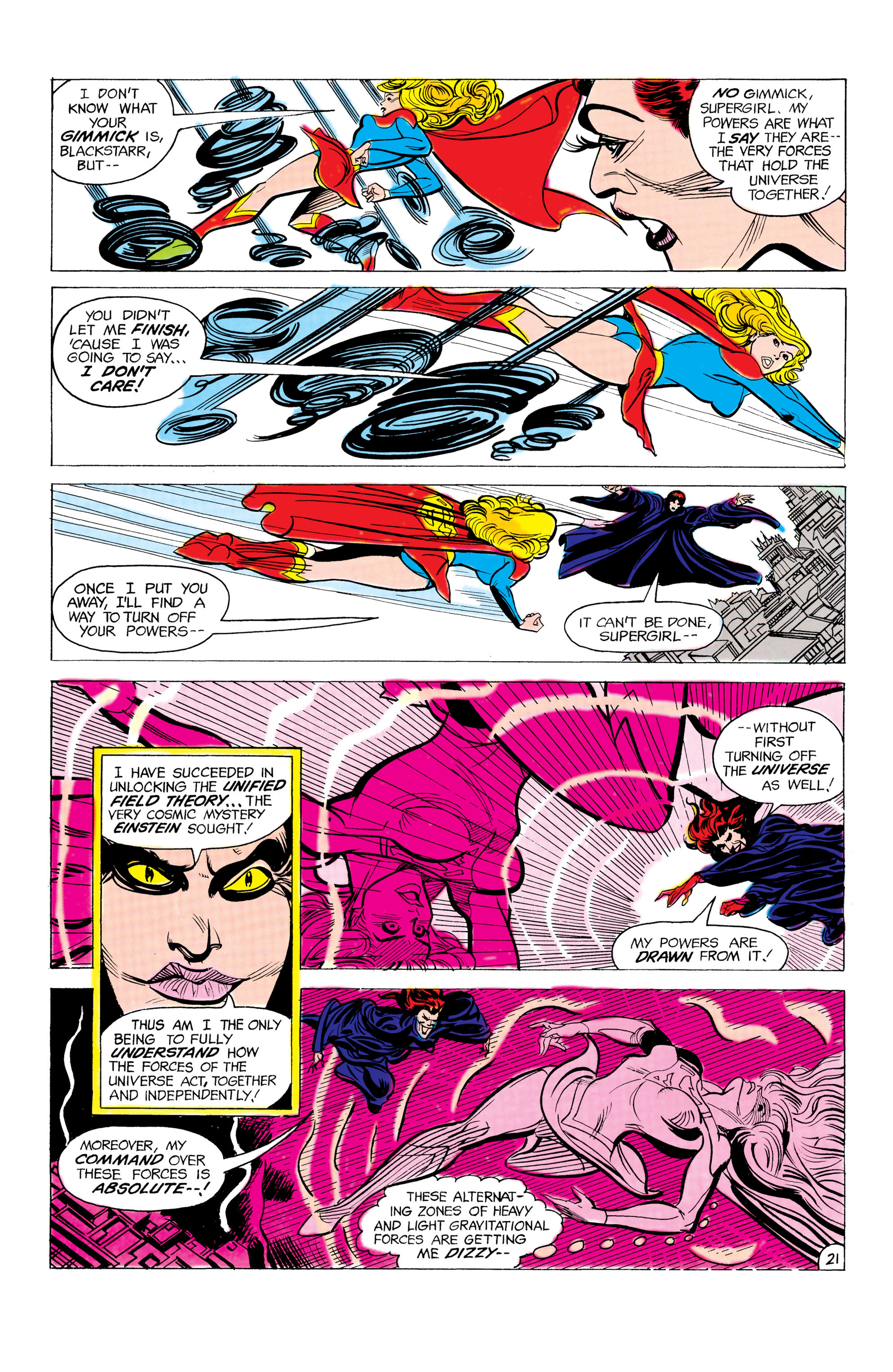 Read online Supergirl (1982) comic -  Issue #14 - 21