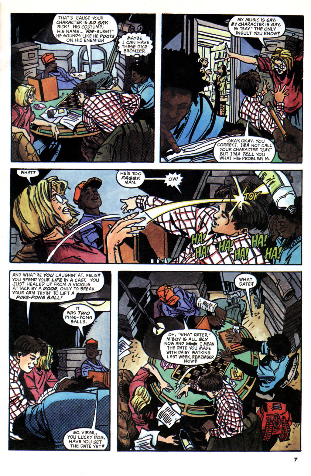 Read online Static comic -  Issue #5 - 6