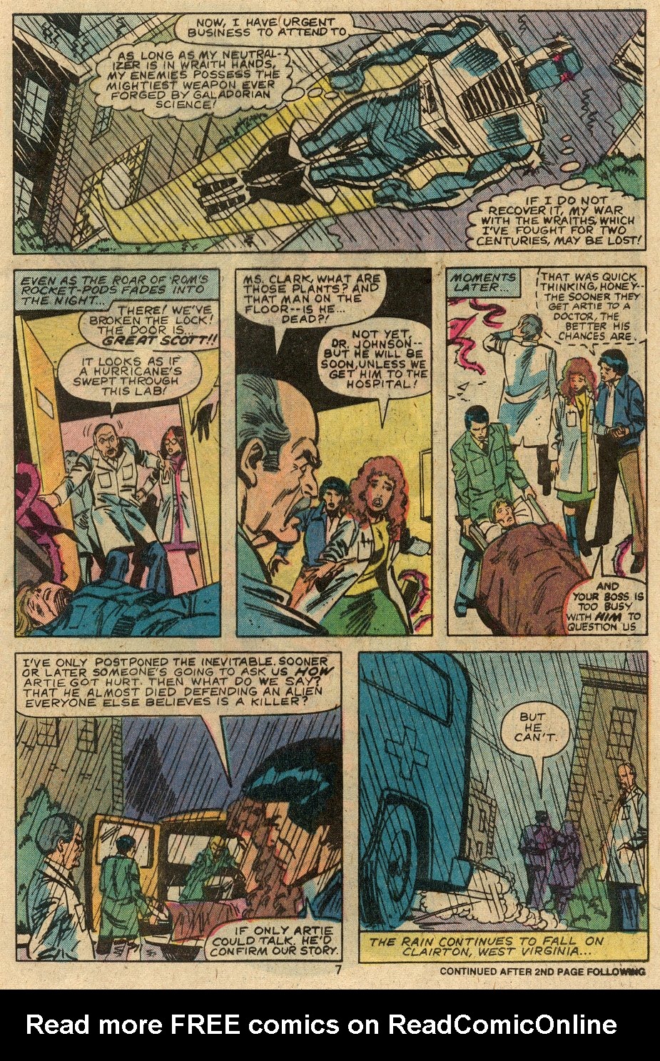 Read online ROM (1979) comic -  Issue #8 - 6